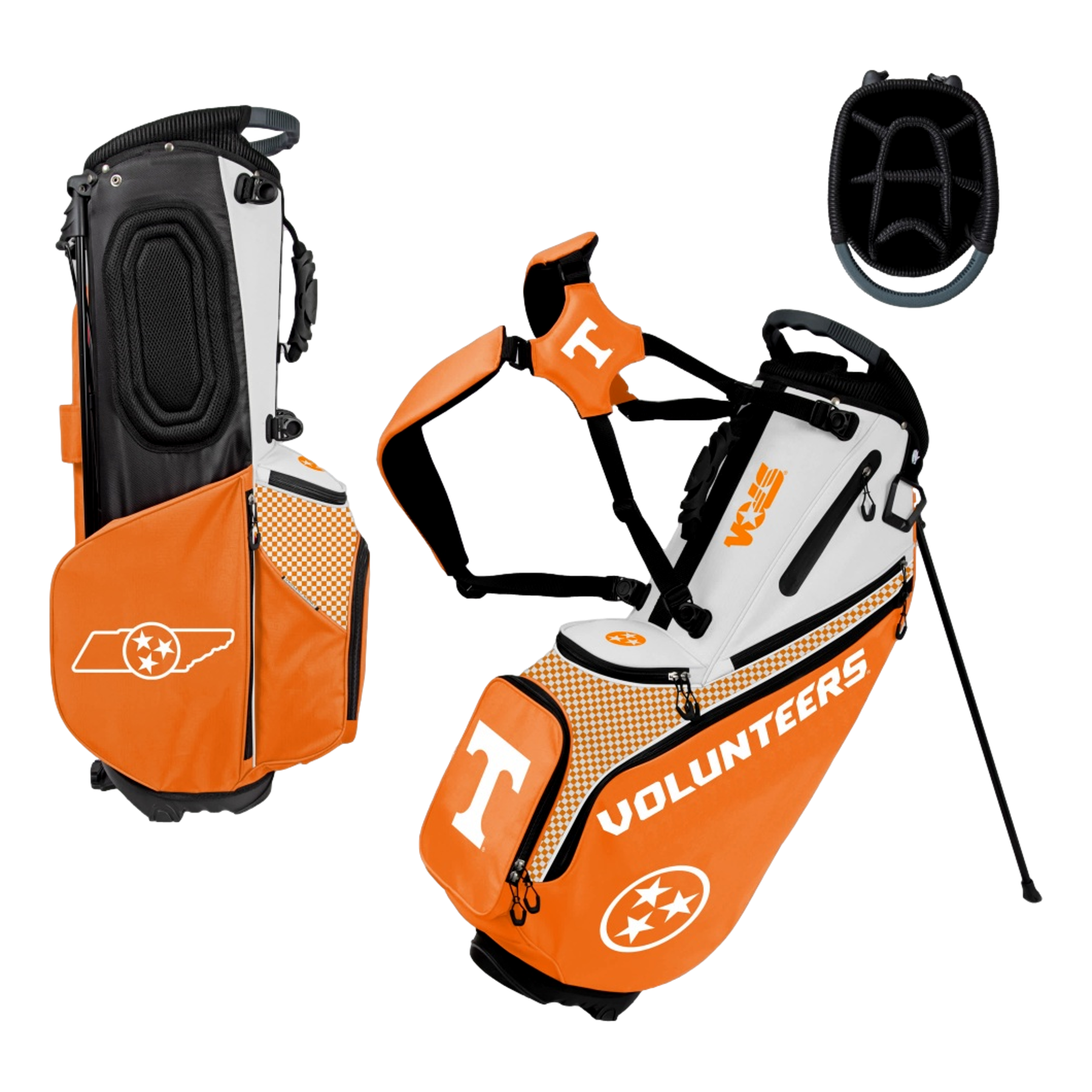 Tennessee Volunteers Back Nine Golf Stand Bag