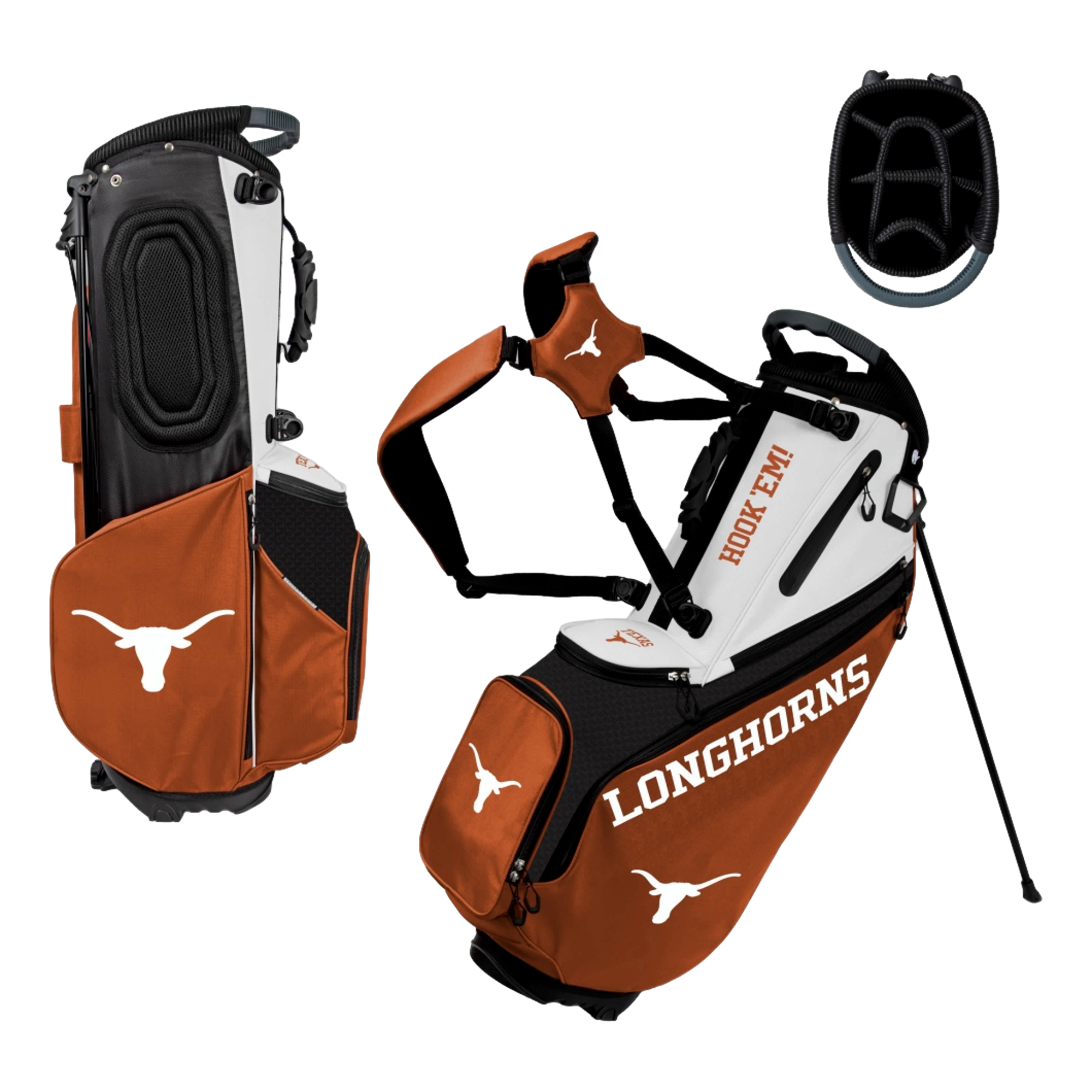 Texas Longhorns Back Nine Golf Stand Bag