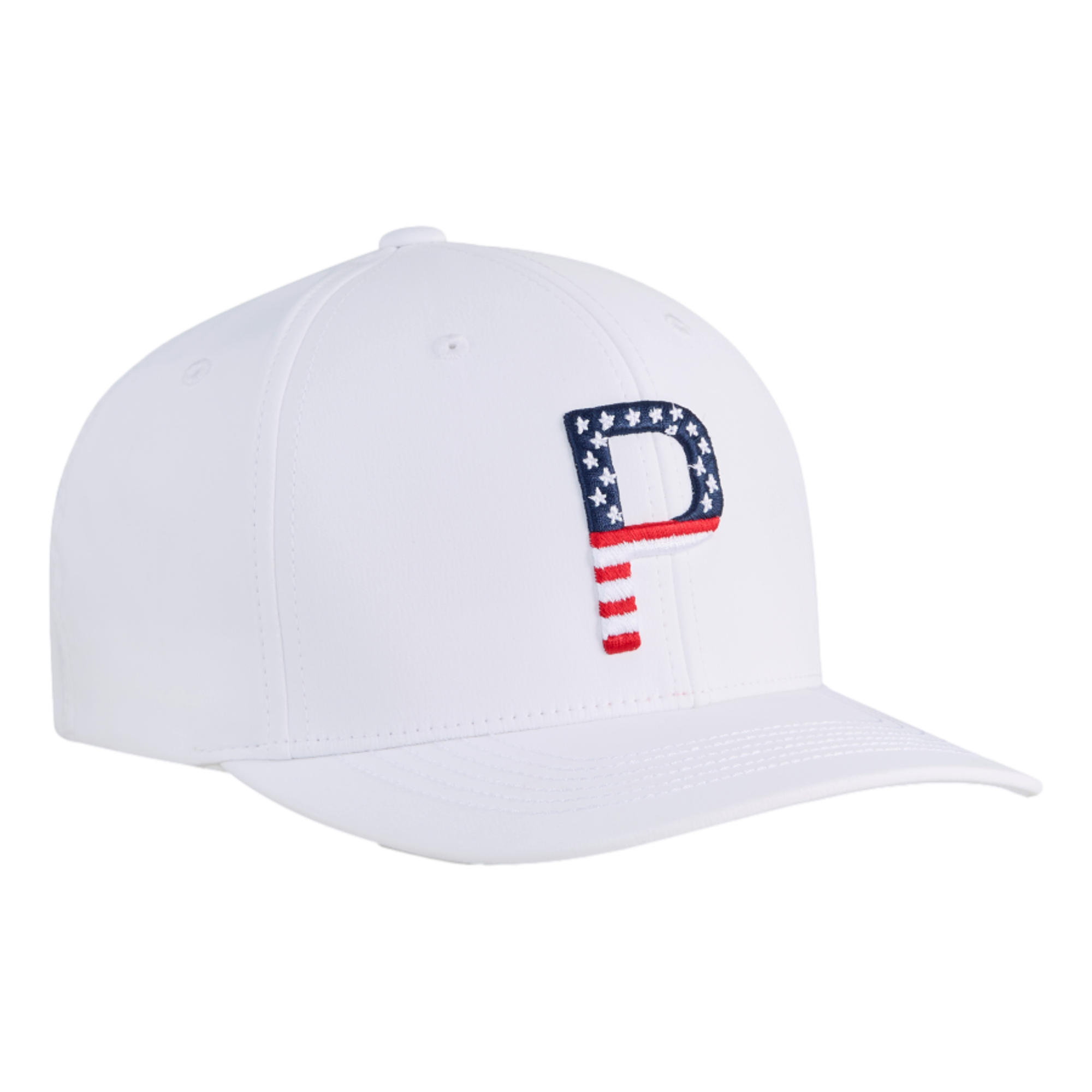 Pars And Stripes 6 Panel Men's Golf Hat
