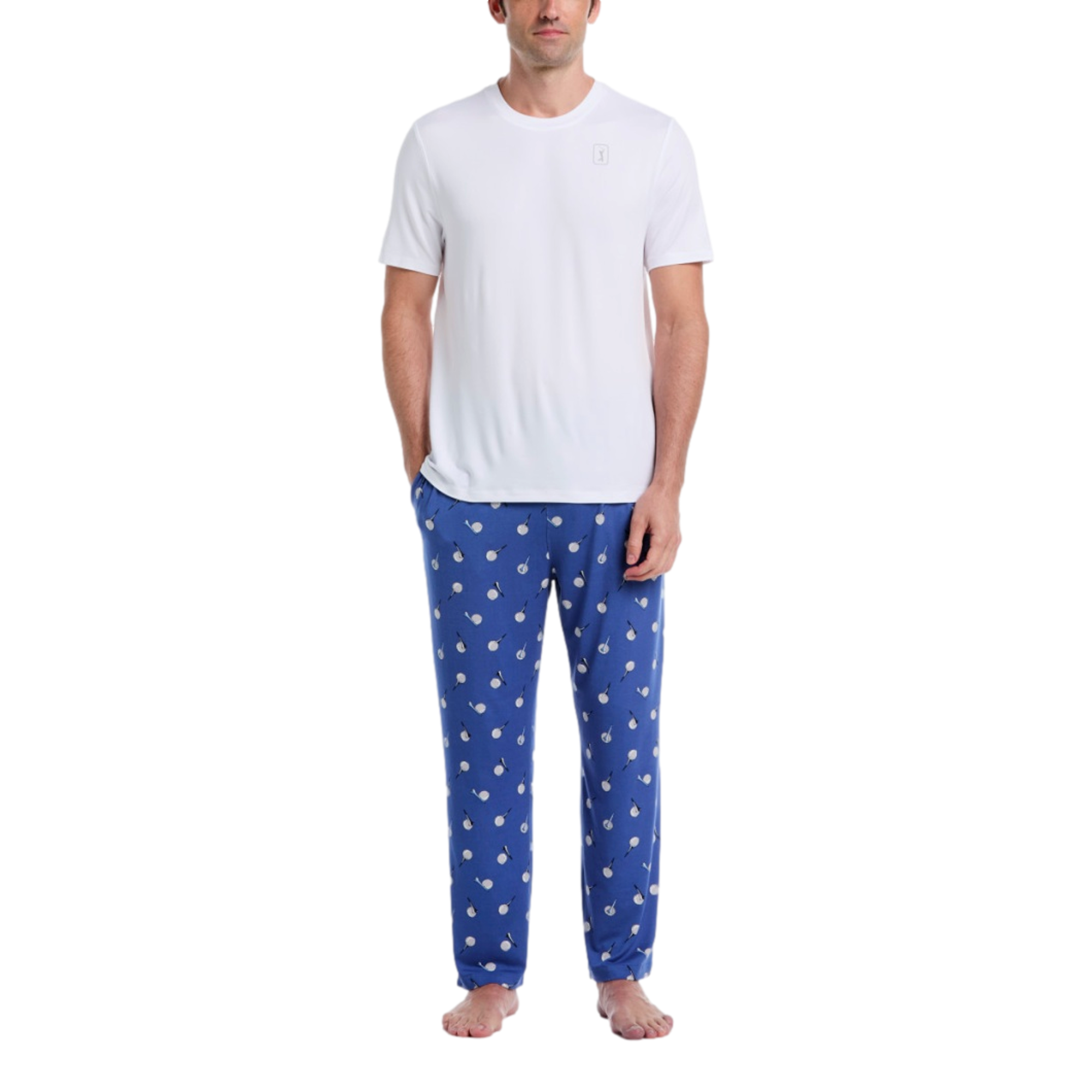 Soft Touch Golf Ball Men's Pajama Set