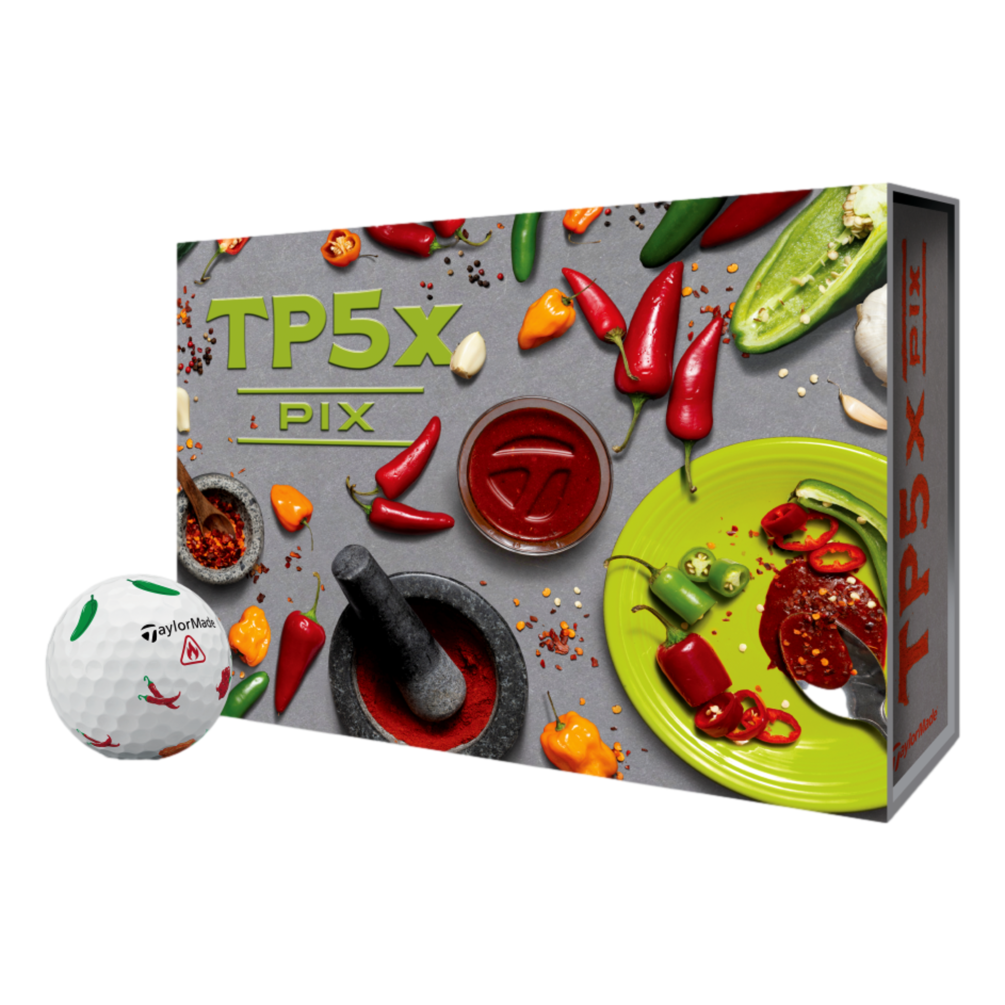 TP5x Pix 3.0 Peppers Golf Balls
