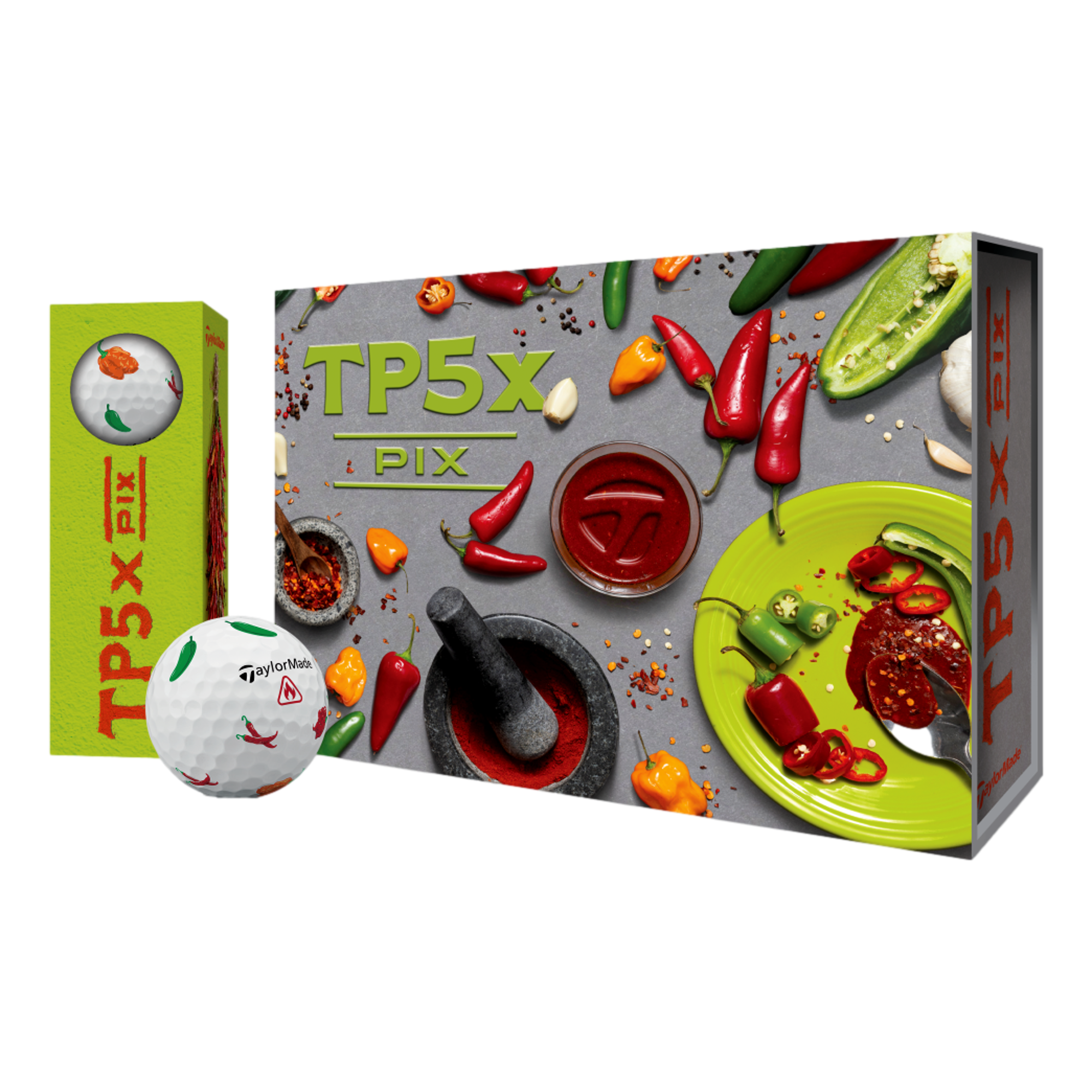TP5x Pix 3.0 Peppers Golf Balls