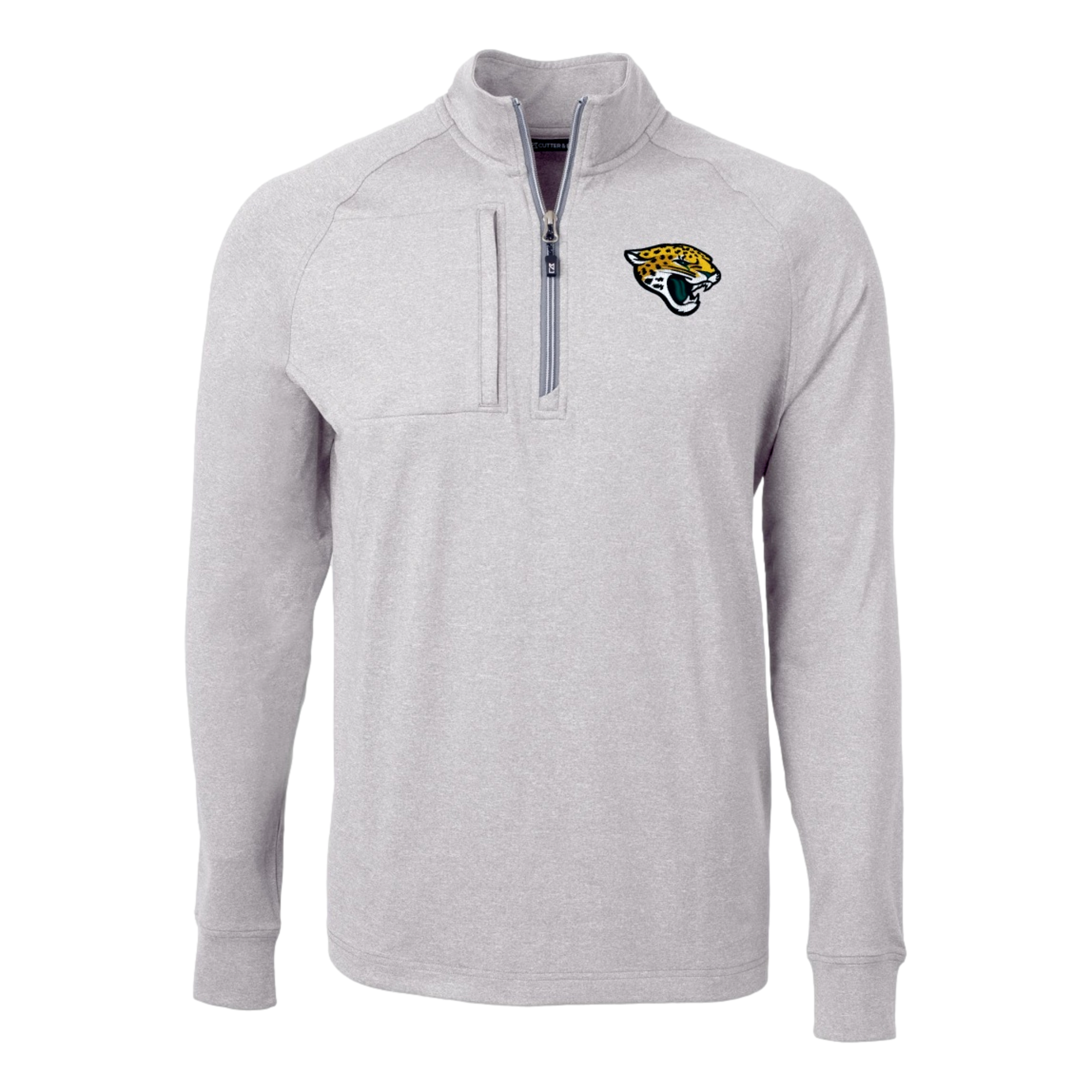 Jacksonville Jaguars Adapt Eco Knit Heather Men's Quarter Zip Pullover