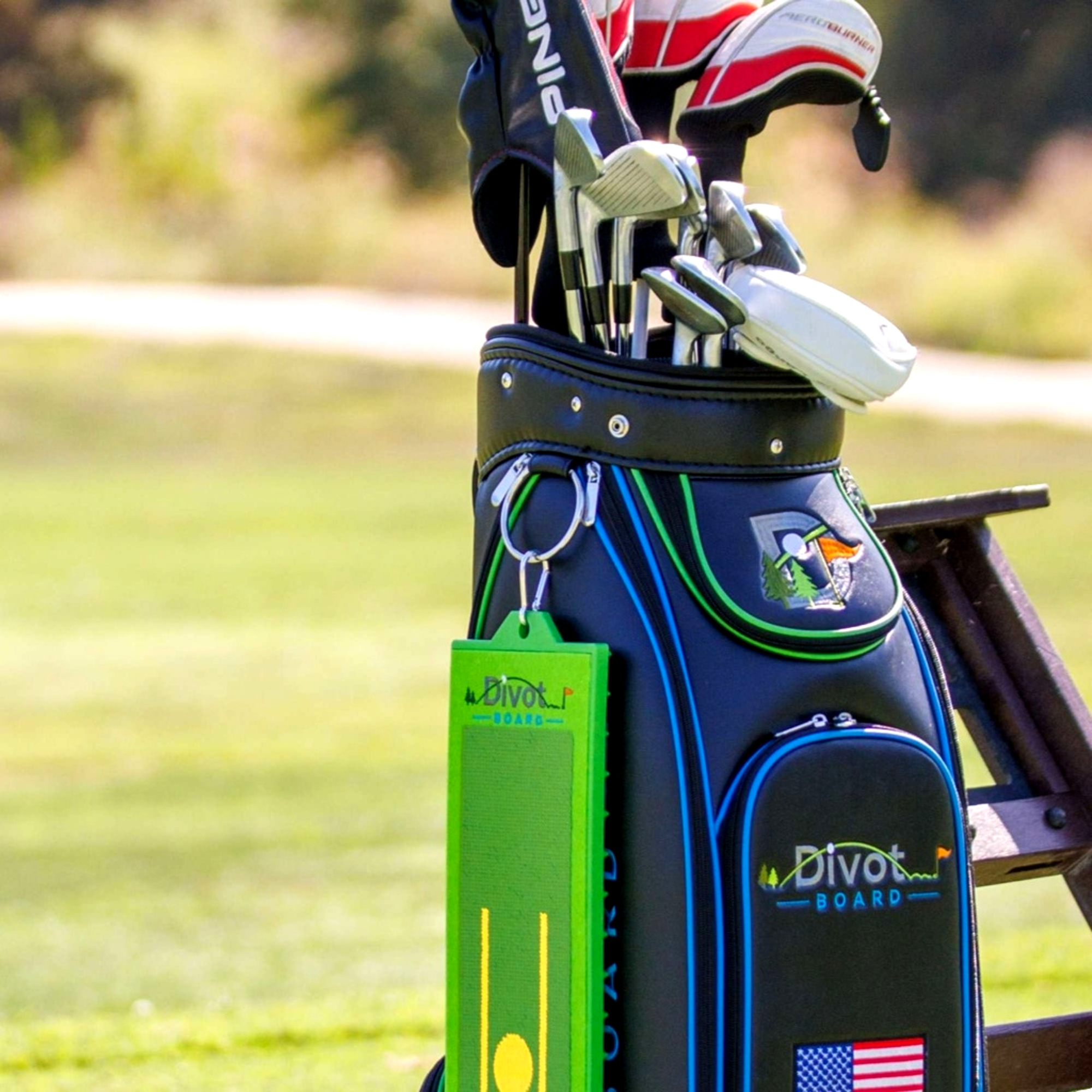 Divot Board Golf Training Aid