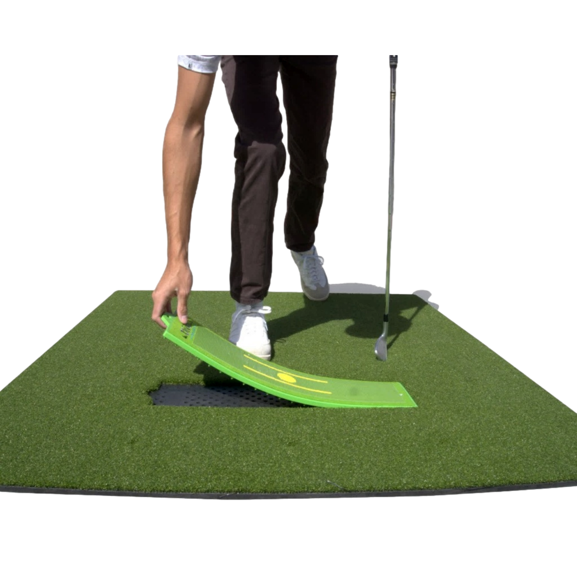4' x 5' Premium Golf Turf Mat - Hitting Mat & Divot Board Bundle