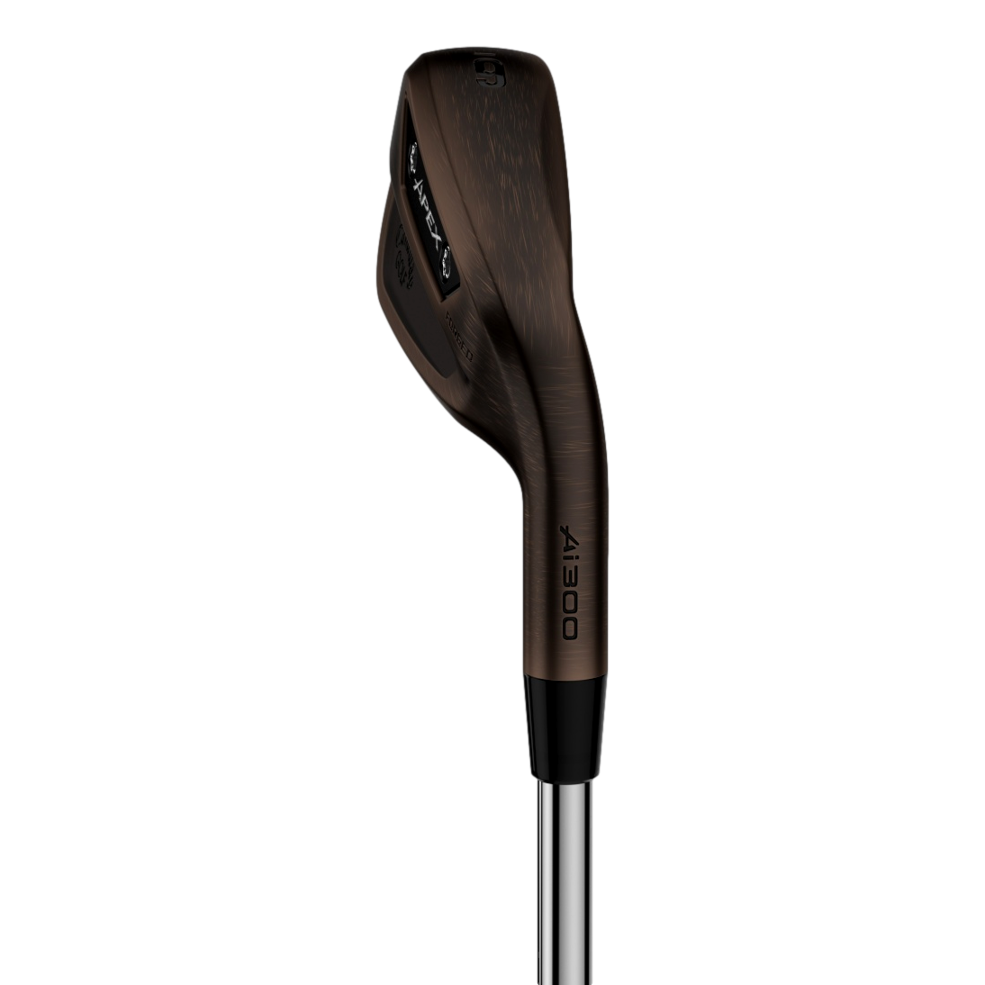 Apex Ai 300 Brushed Copper Irons w/Steel Shafts