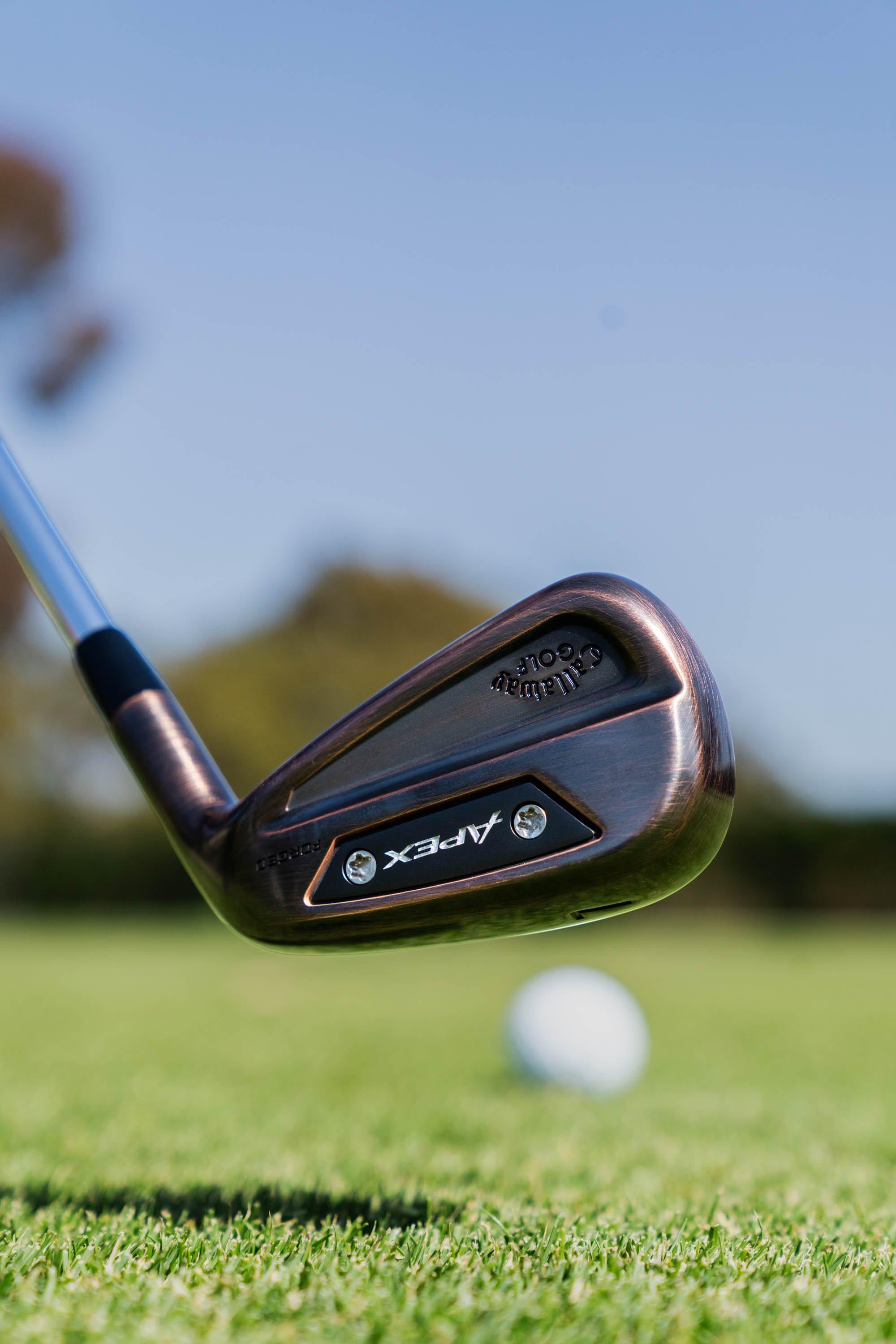 Apex Ai 300 Brushed Copper Irons w/Steel Shafts