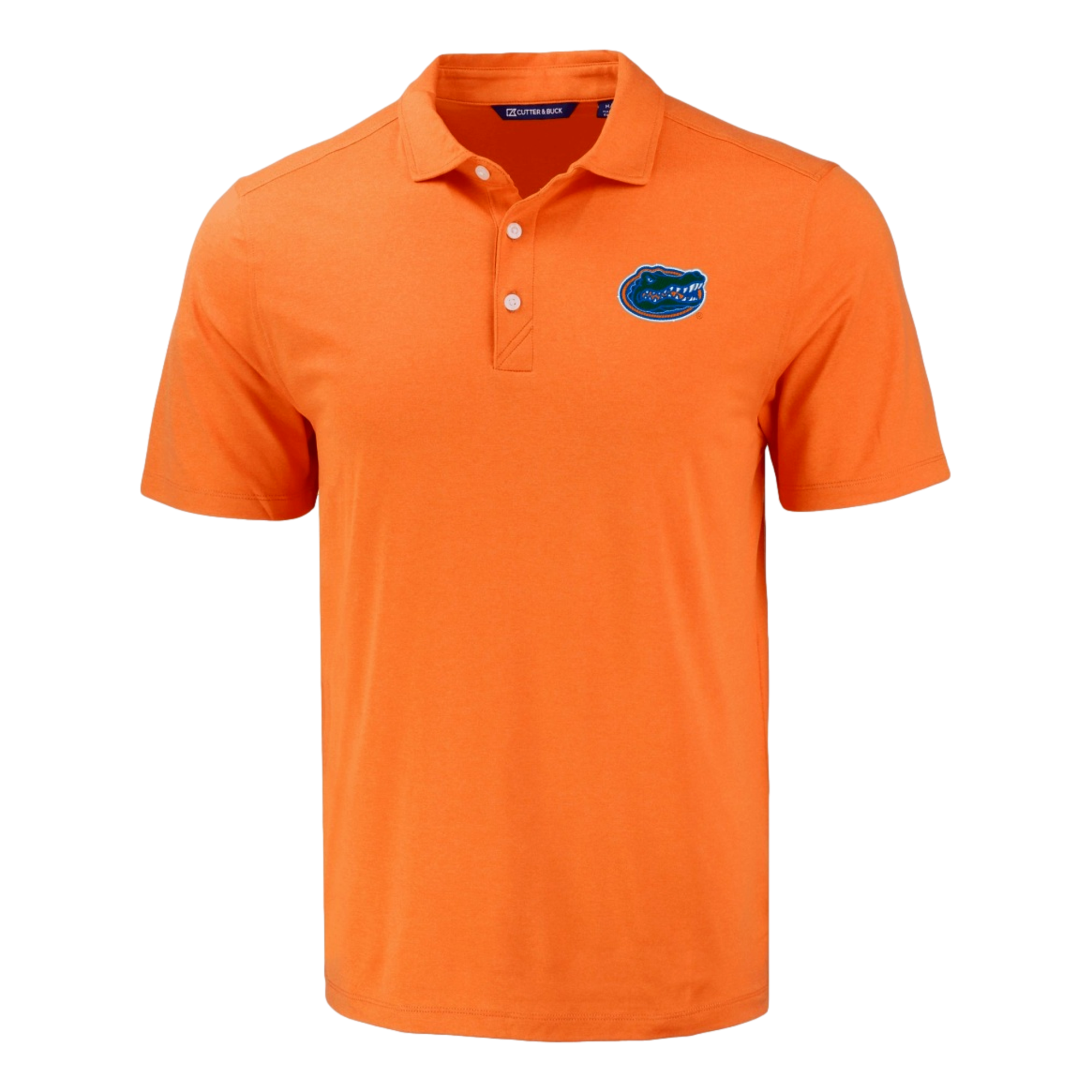 Cutter & Buck University of Florida Coastline Epic Comfort Recycled Men's Short Sleeve Golf Polo Shirt
