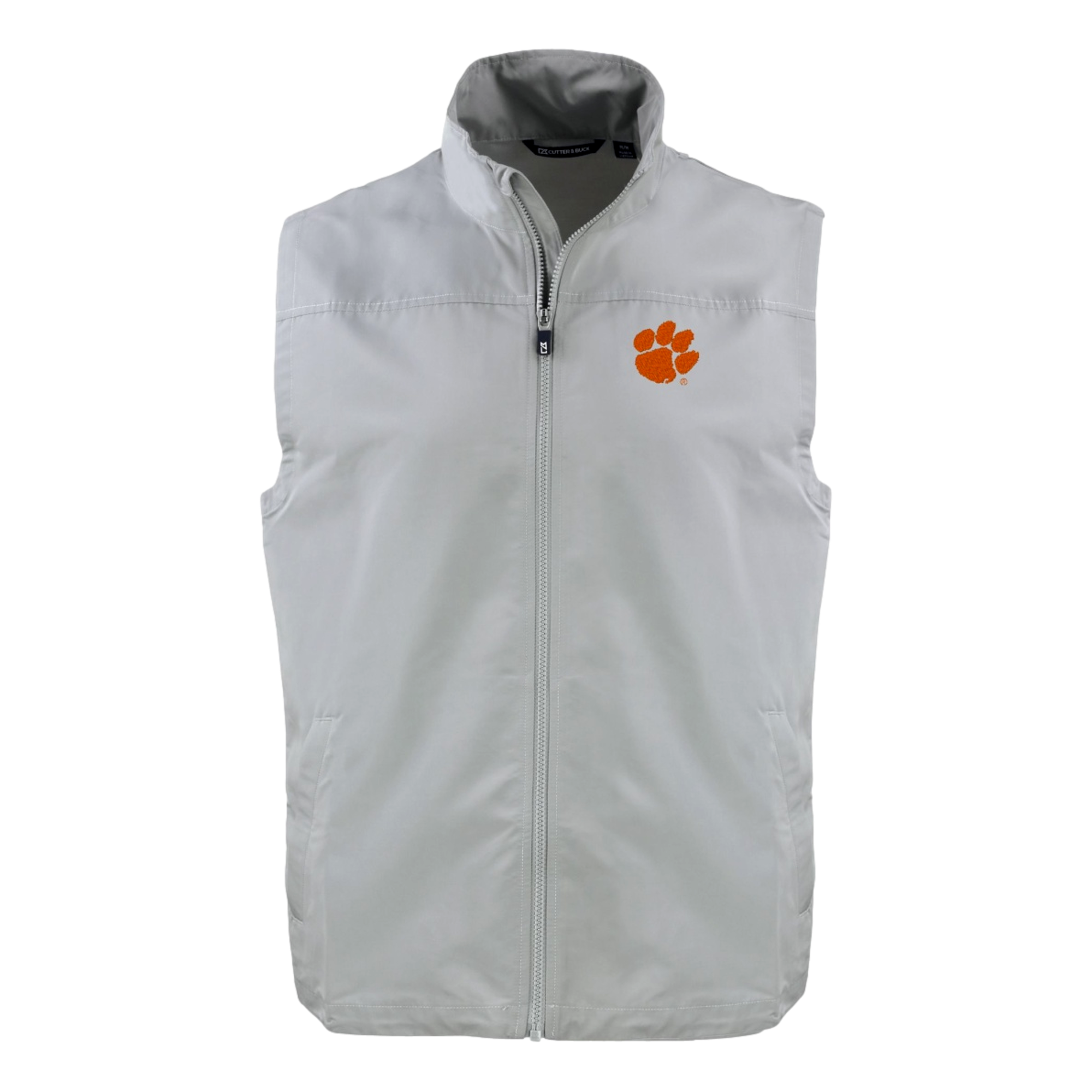 Clemson University Charter Eco Recycled Men's Golf Full-Zip Vest