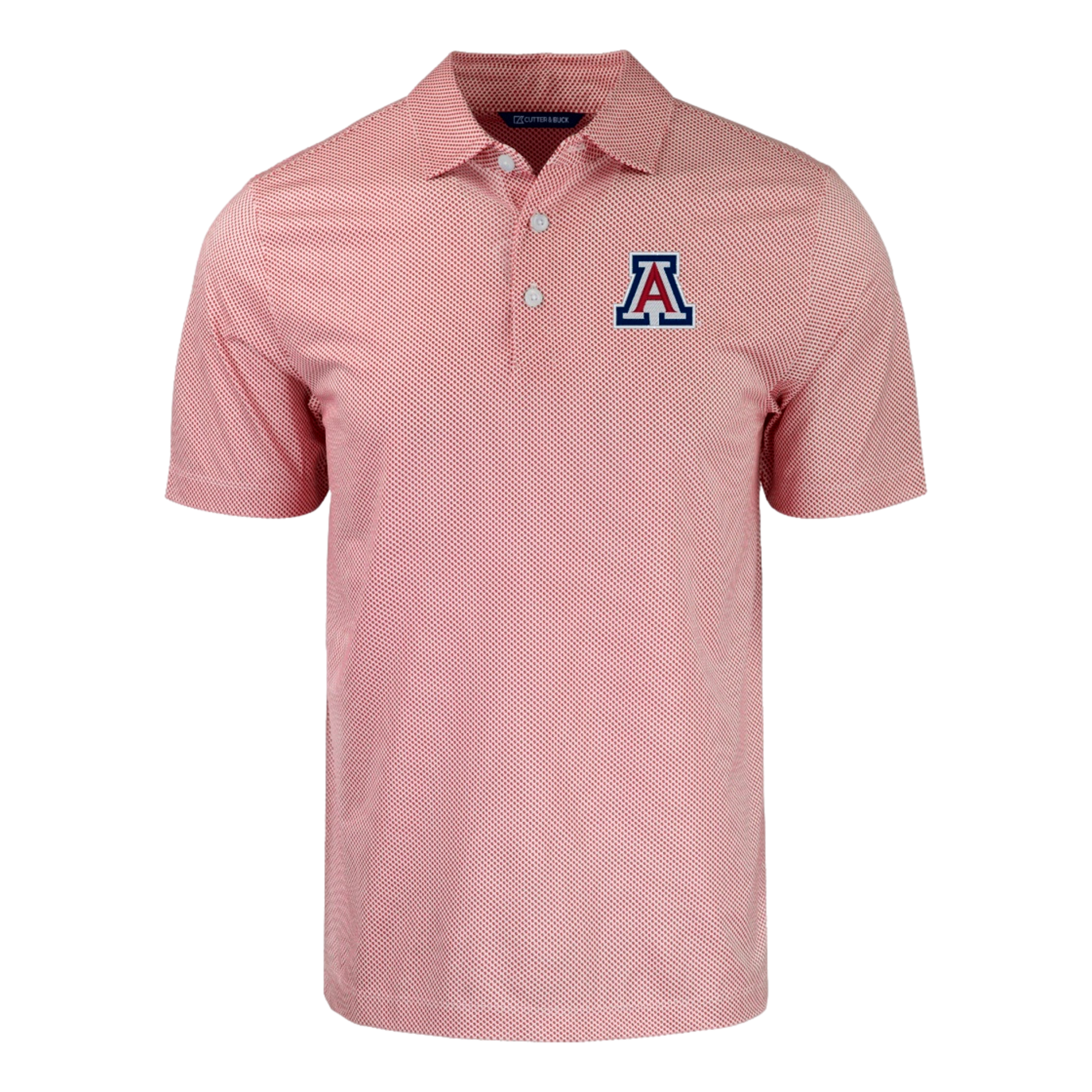 University of Arizona Pike Eco Symmetry Print Recycled Men's Golf Polo Shirt