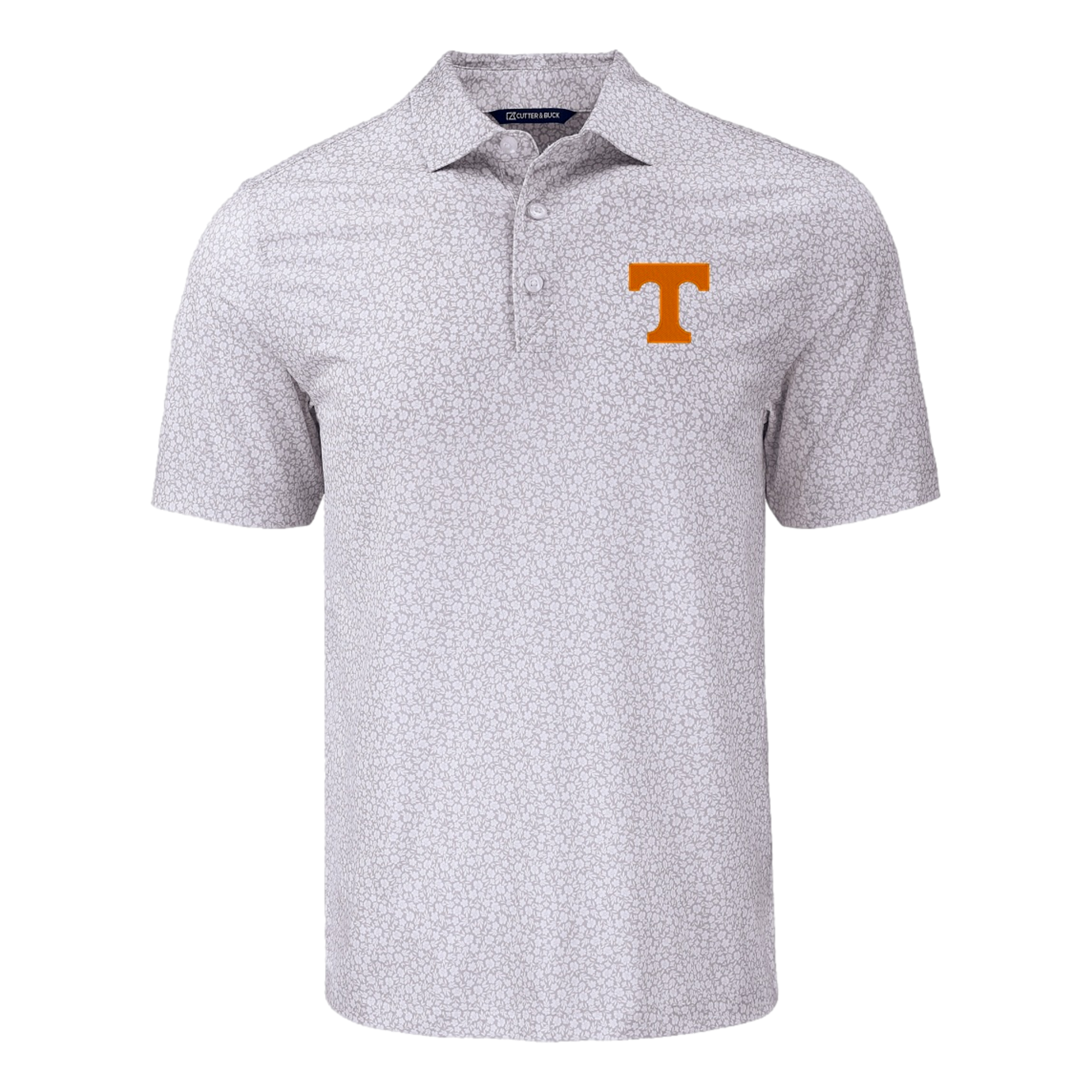 University of Tennessee Pike Eco Flora Print Recycled Men's Golf Polo Shirt