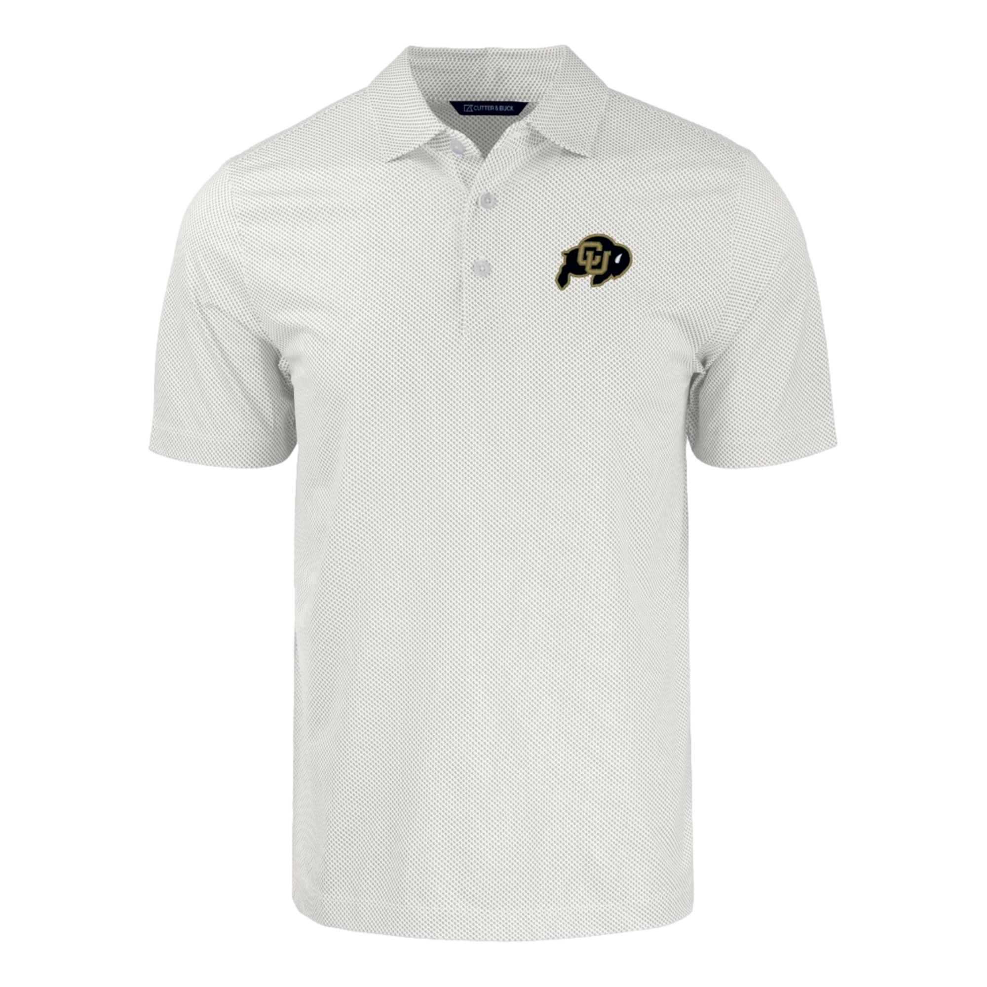 University of Colorado Pike Eco Symmetry Print Recycled Men's Golf Polo Shirt