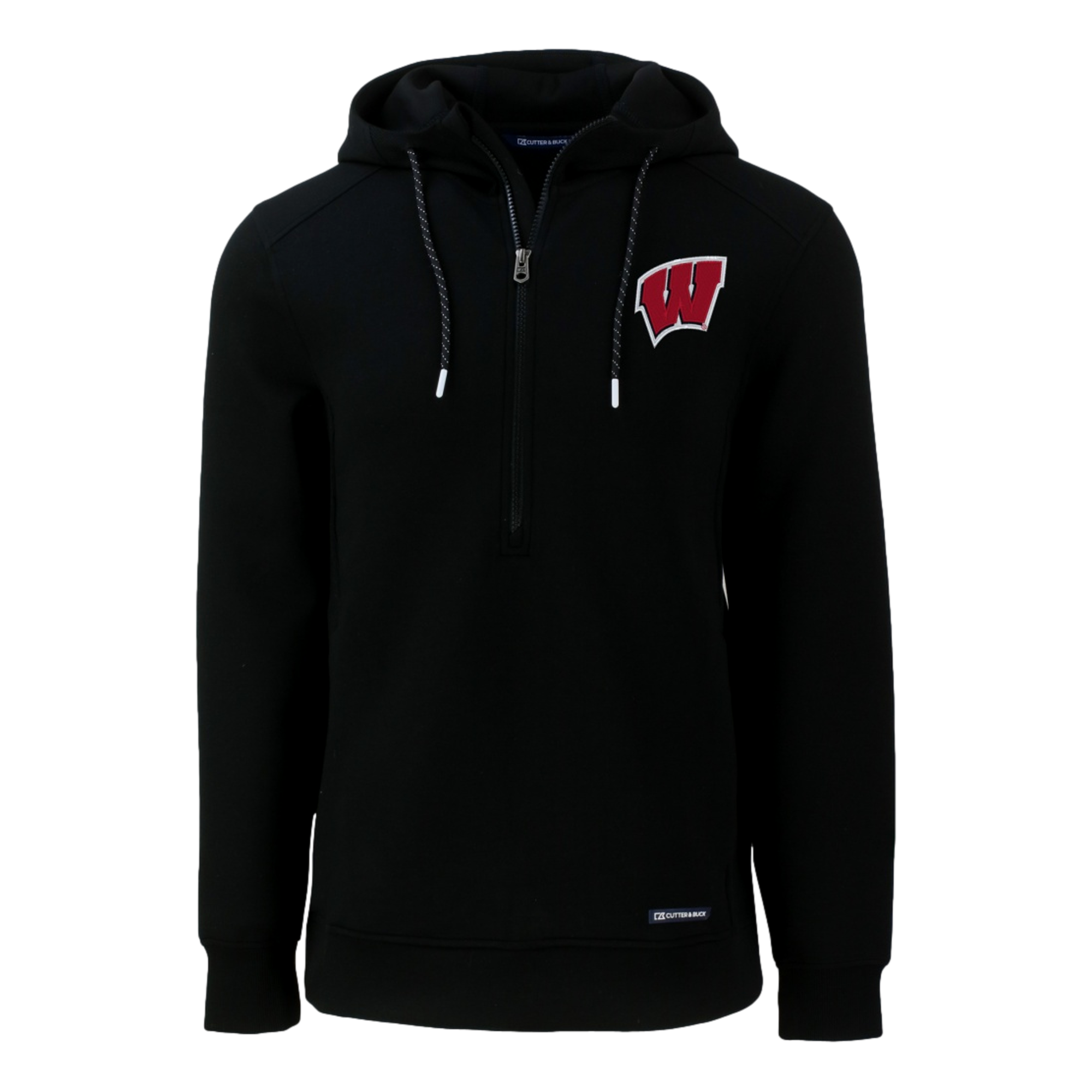 University of Wisconsin Roam Eco Recycled Men's Golf Half Zip Hoodie
