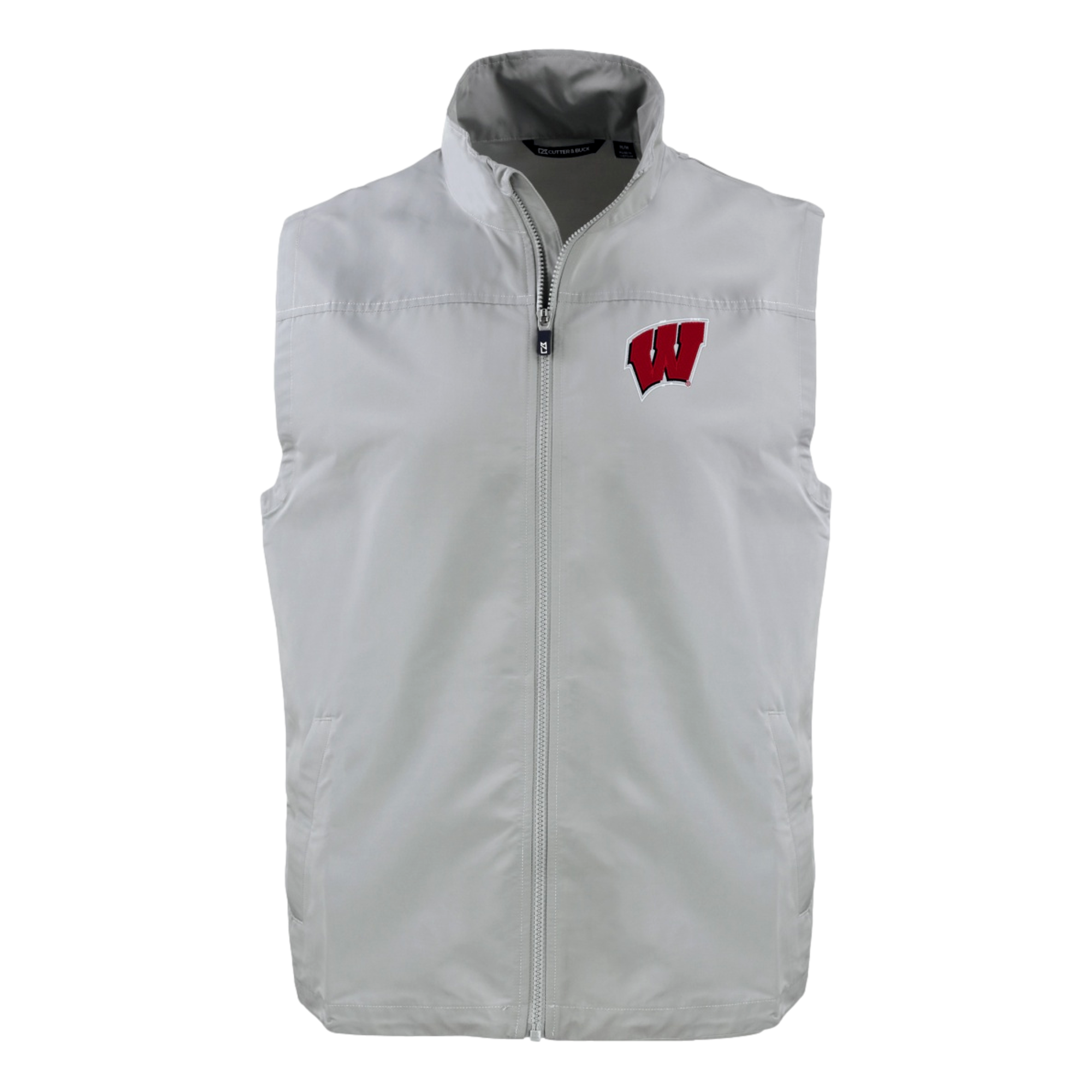 University of Wisconsin Charter Eco Recycled Men's Golf Full-Zip Vest