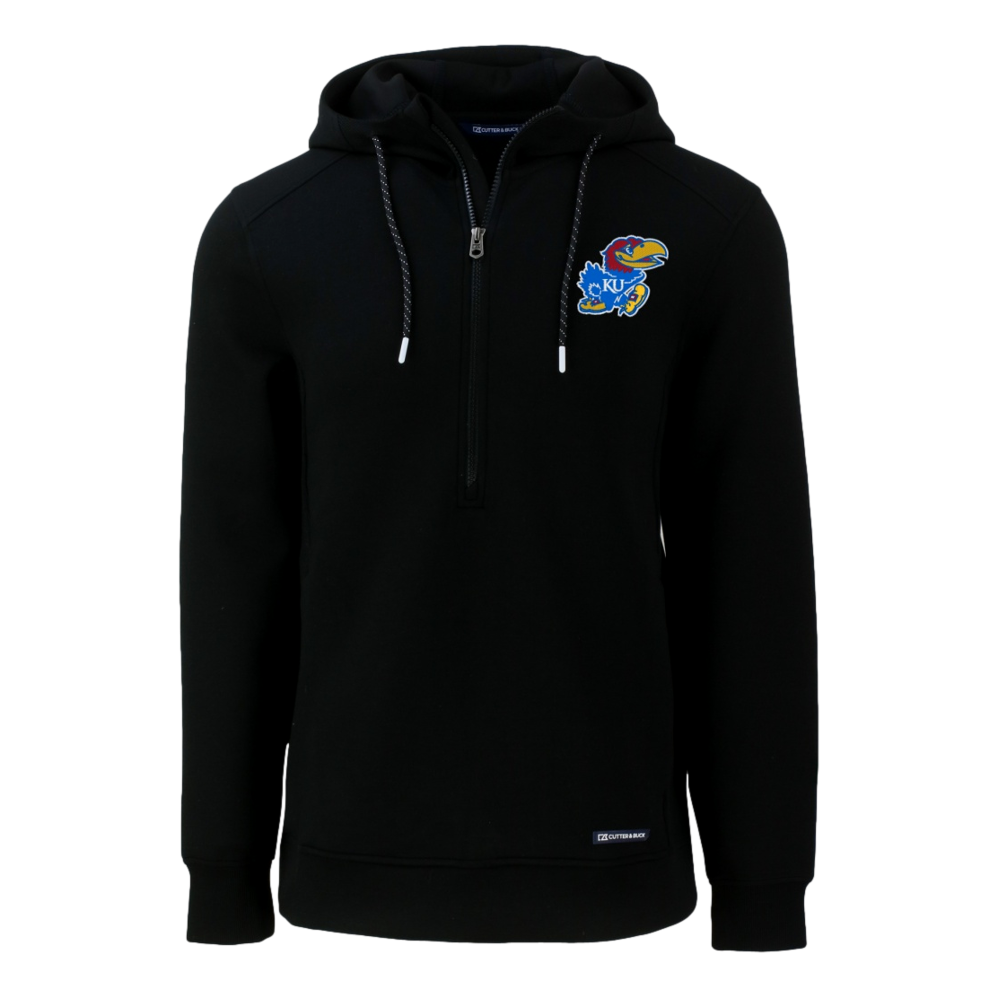 University of Kansas Roam Eco Recycled Men's Golf Half Zip Hoodie
