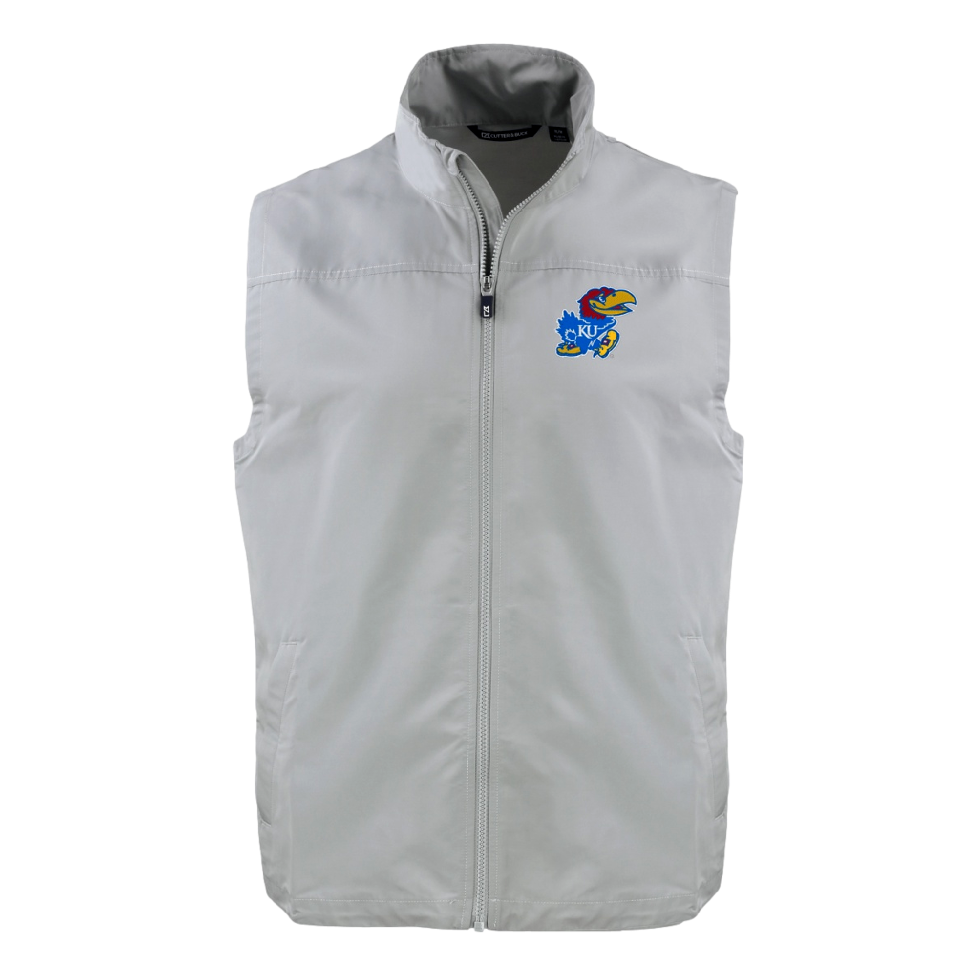 University of Kansas Charter Eco Recycled Men's Golf Full-Zip Vest