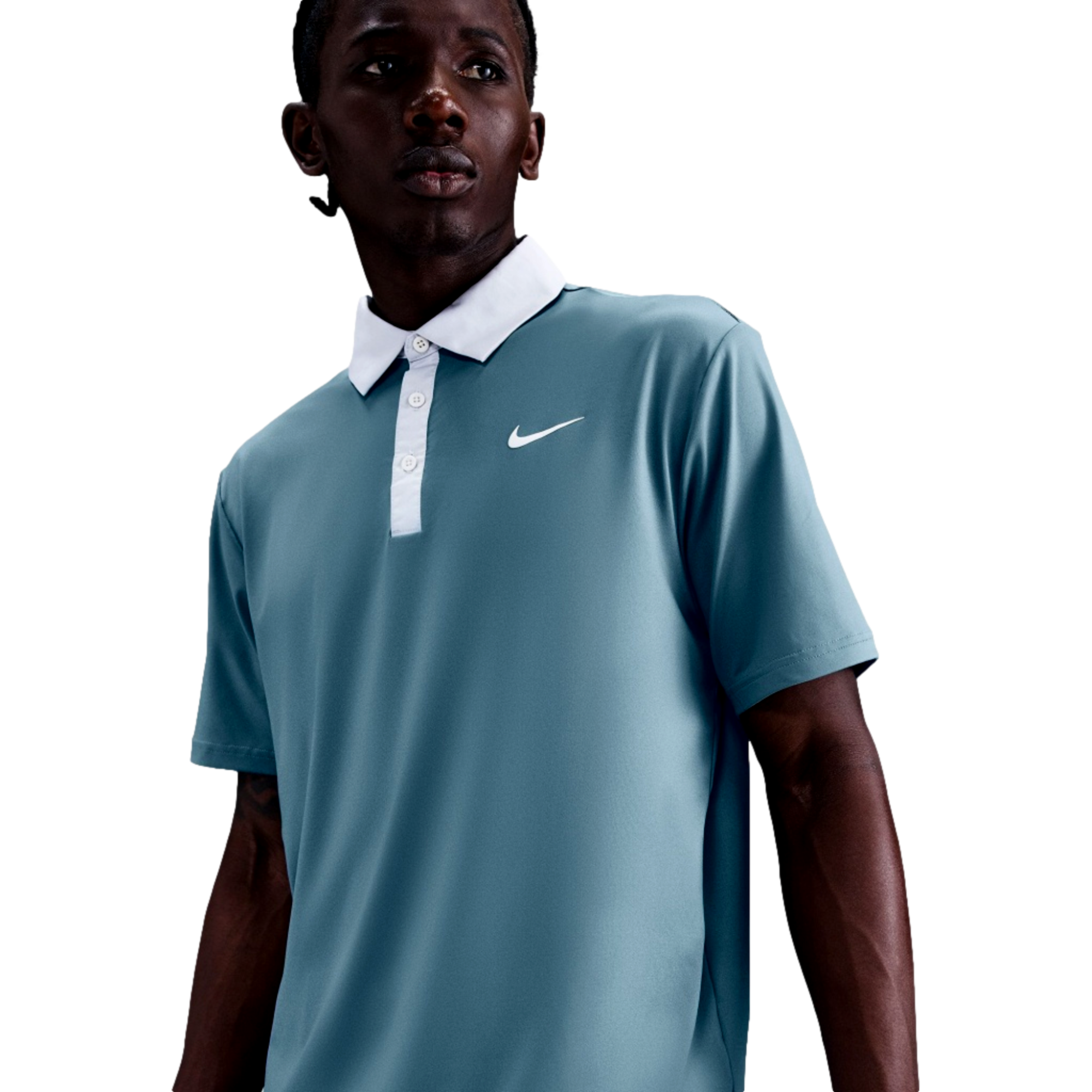 Nike Dri-Fit Tour Contrast Men's Short Sleeve Golf Polo Shirt