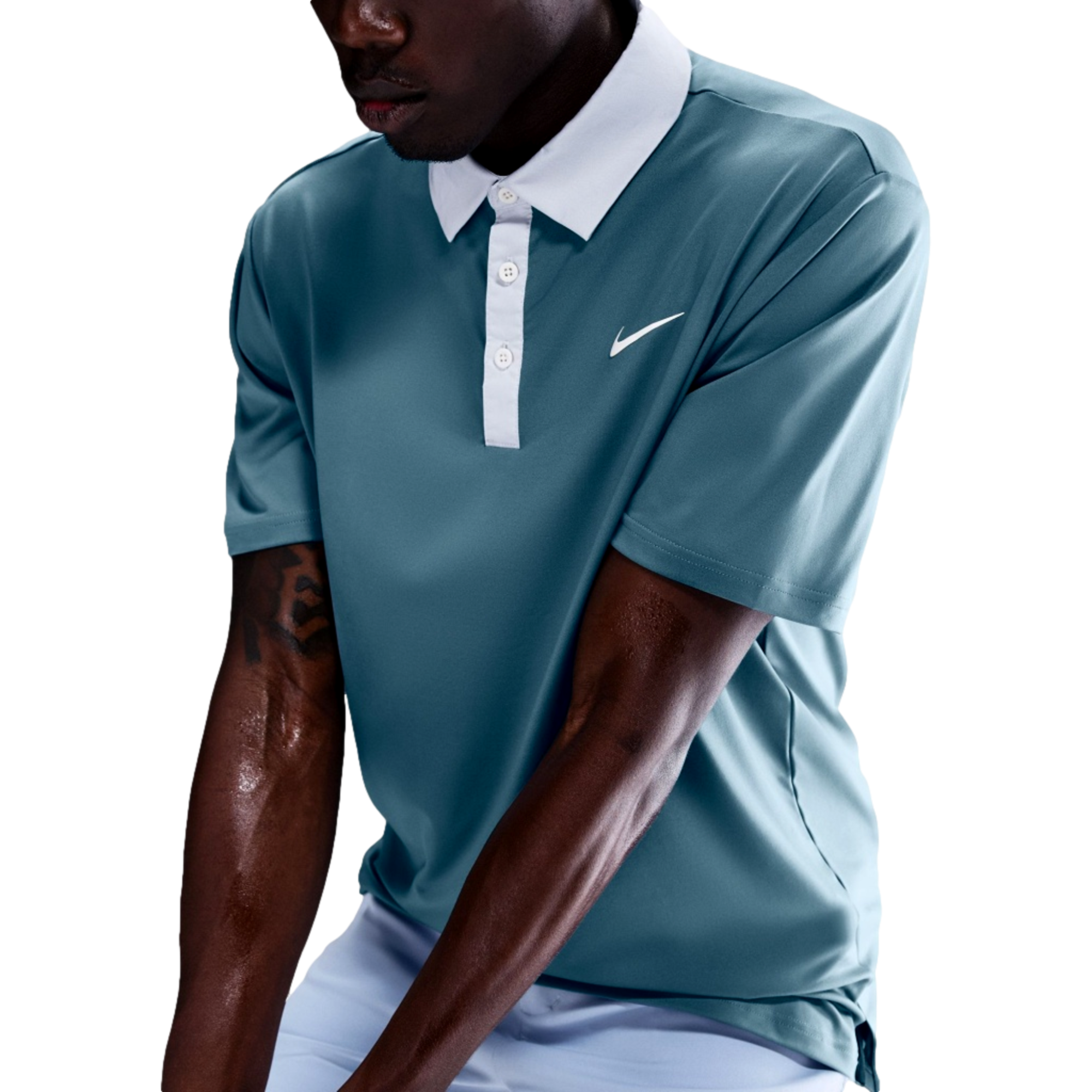 Nike Dri-Fit Tour Contrast Men's Short Sleeve Golf Polo Shirt