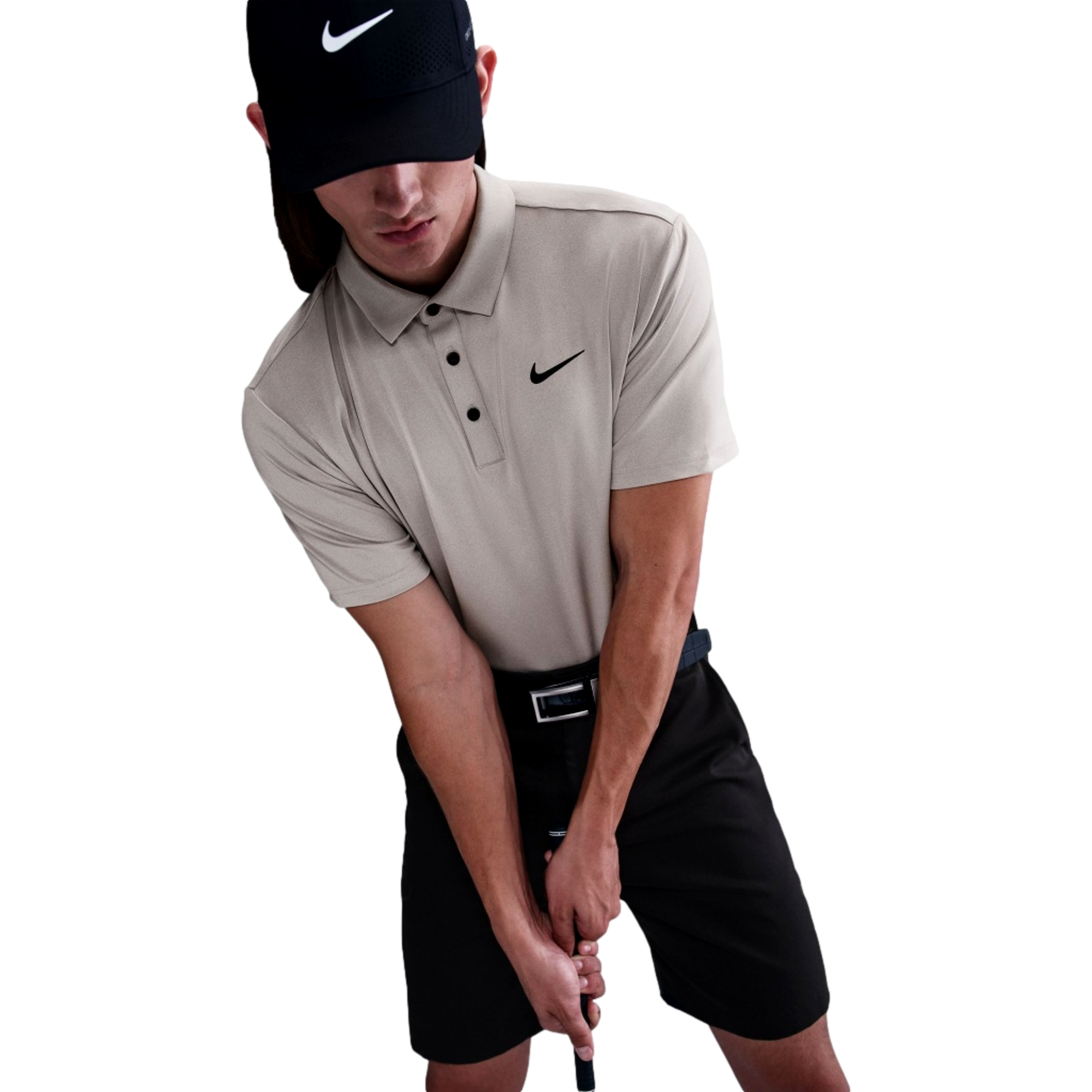 Nike Dri-Fit Tour Heather Men's Short Sleeve Golf Polo Shirt