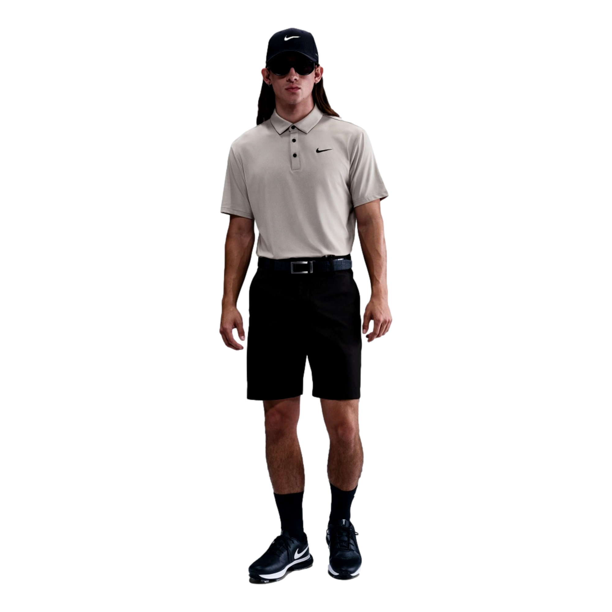 Nike Dri-Fit Tour Heather Men's Short Sleeve Golf Polo Shirt