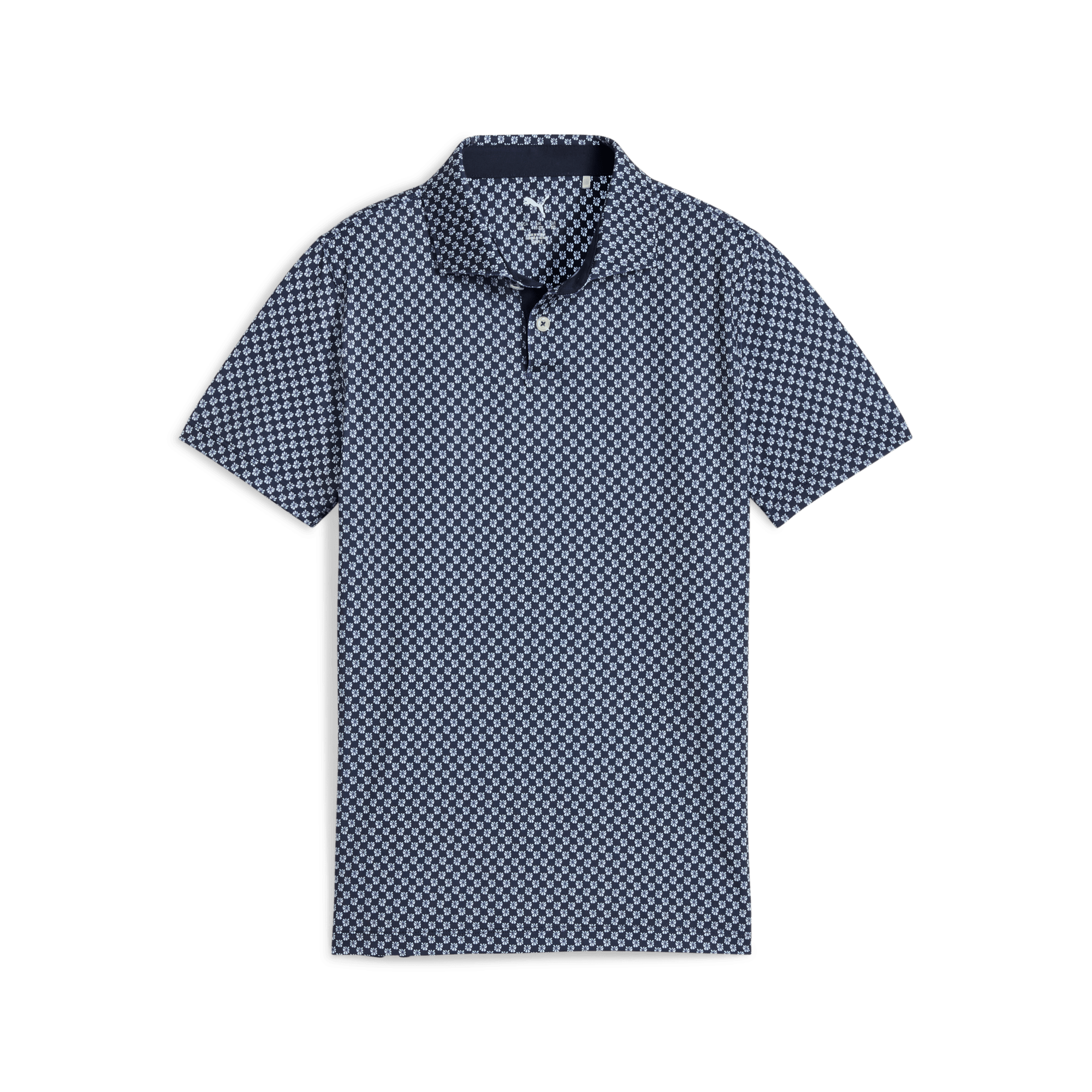 Boy's MATTR Micro Florals Golf Polo