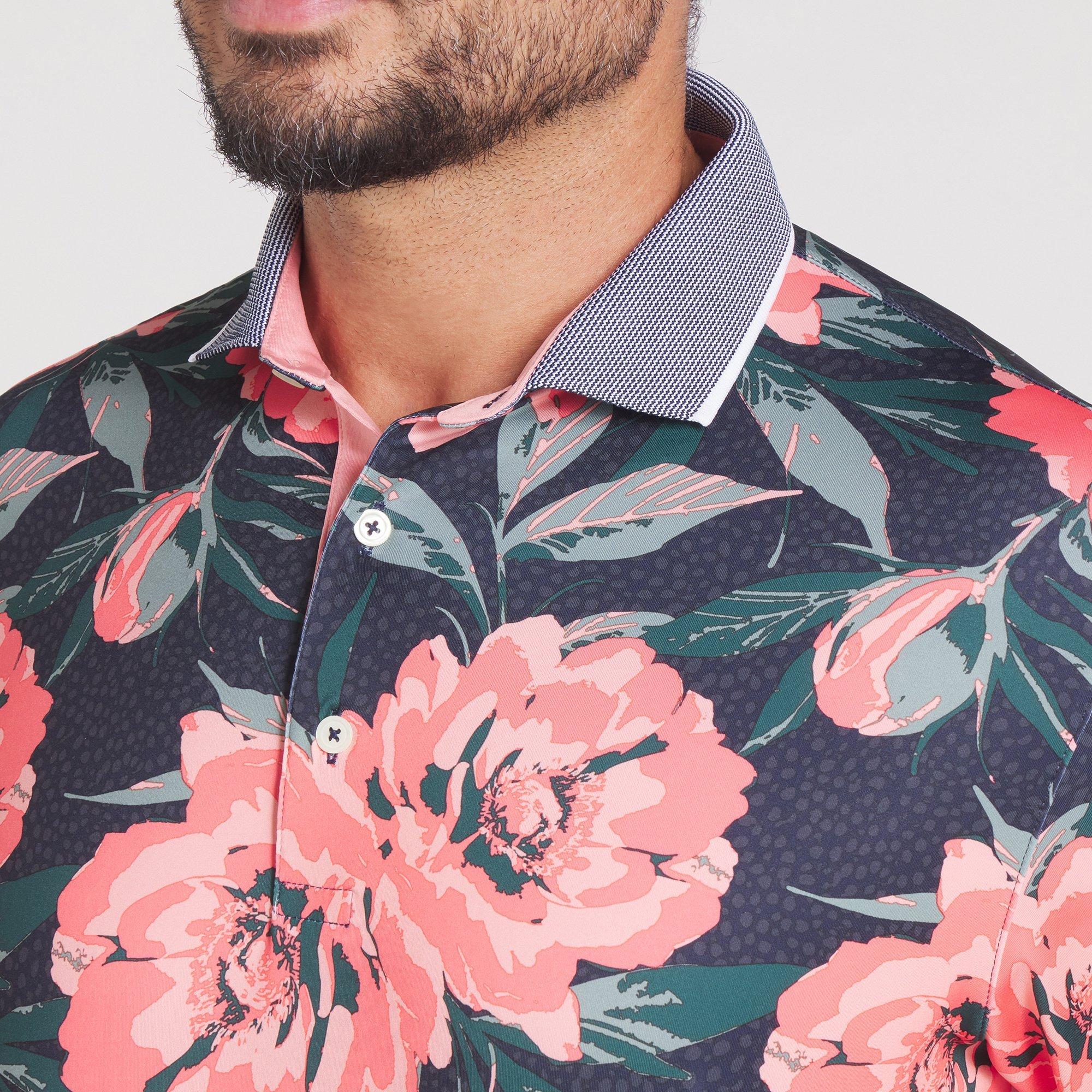 MATTR Beautiful Game Men's Short Sleeve Golf Polo Shirt