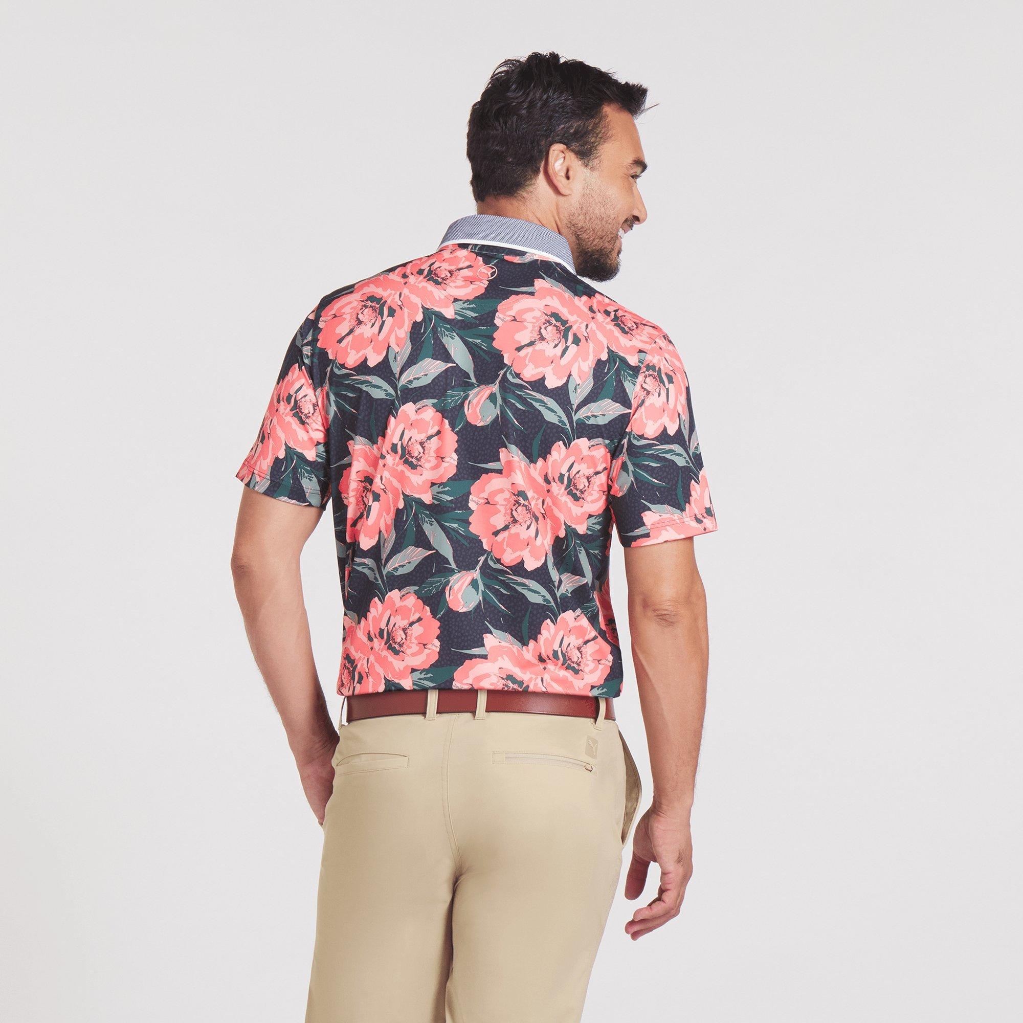 MATTR Beautiful Game Men's Short Sleeve Golf Polo Shirt