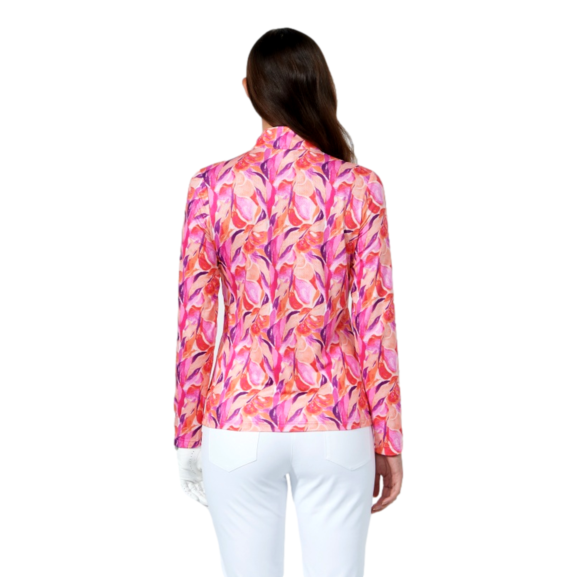 SheerMotion Printed Women's Golf Quarter Zip