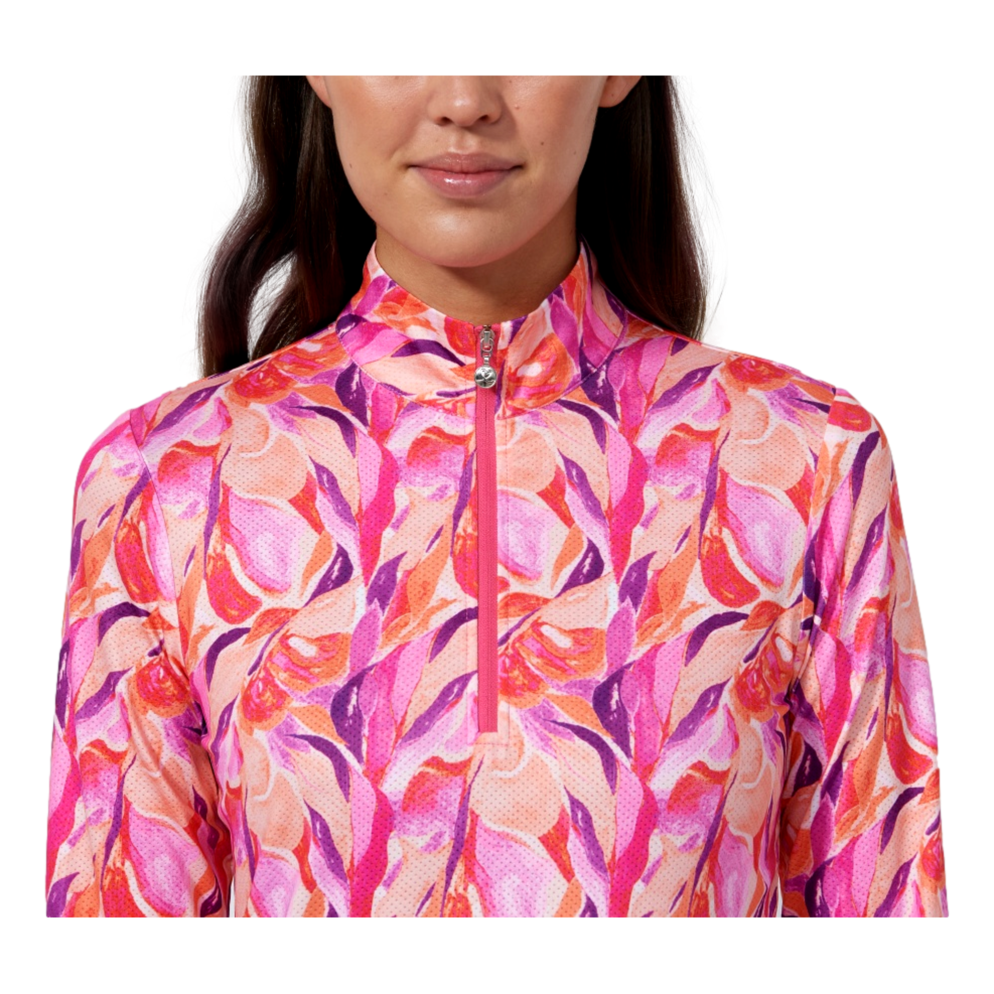 SheerMotion Printed Women's Golf Quarter Zip
