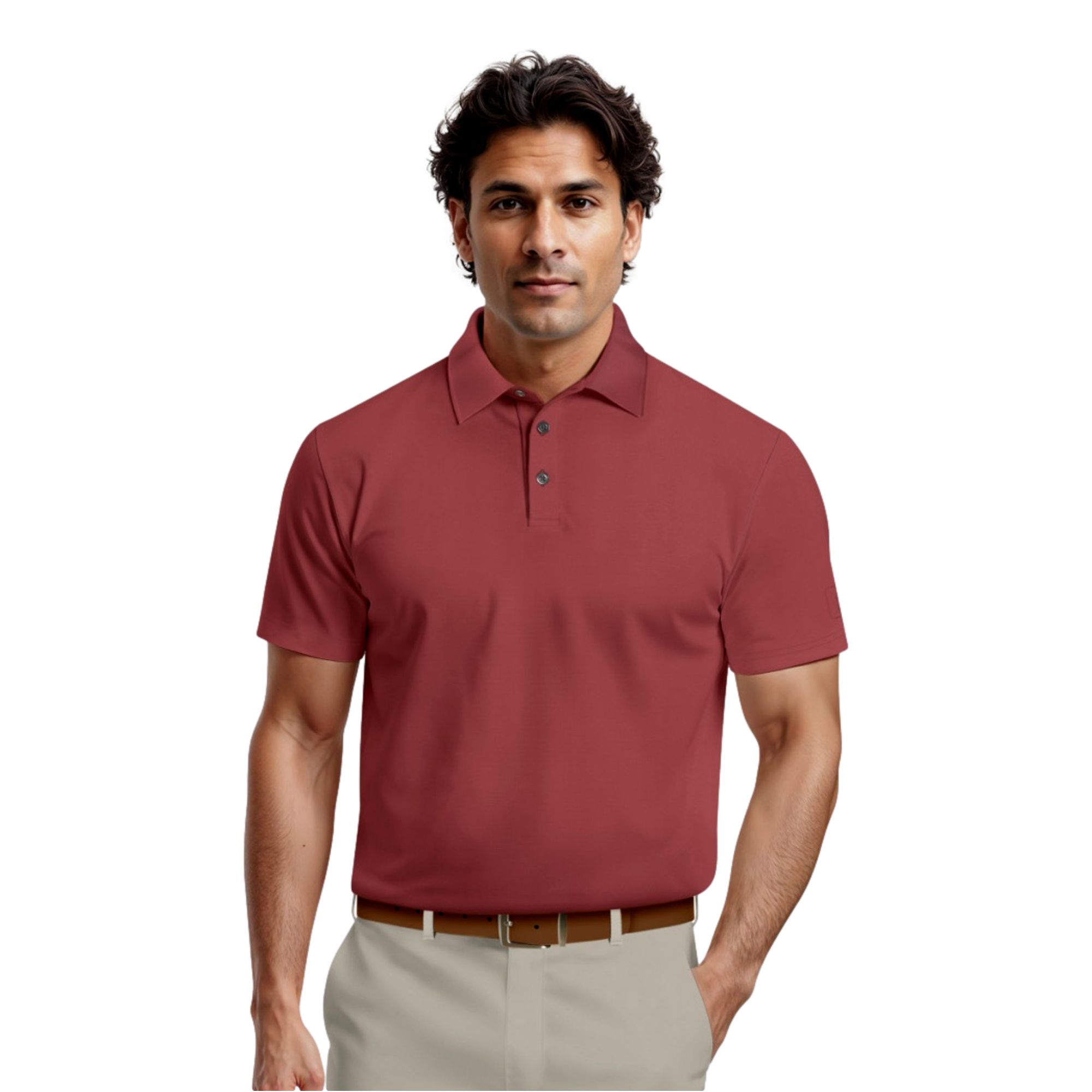 Airflux Mens Short Sleeve Golf Polo Shirt