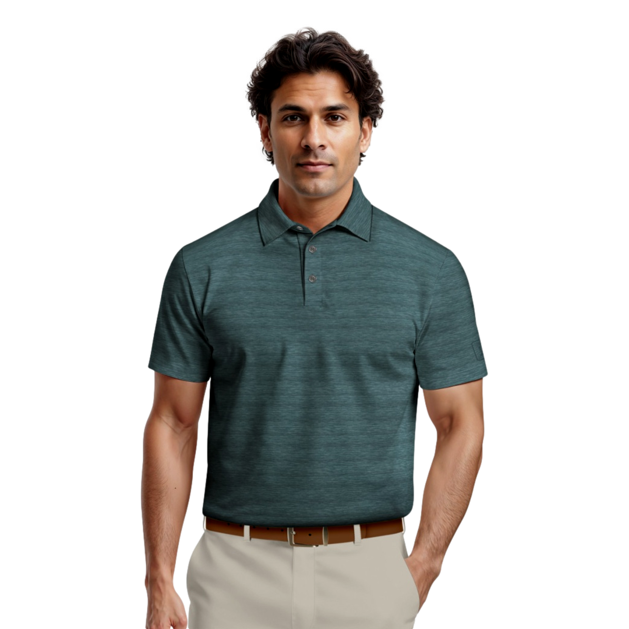 Jaspe Airflux Men's Short Sleeve Golf Polo Shirt