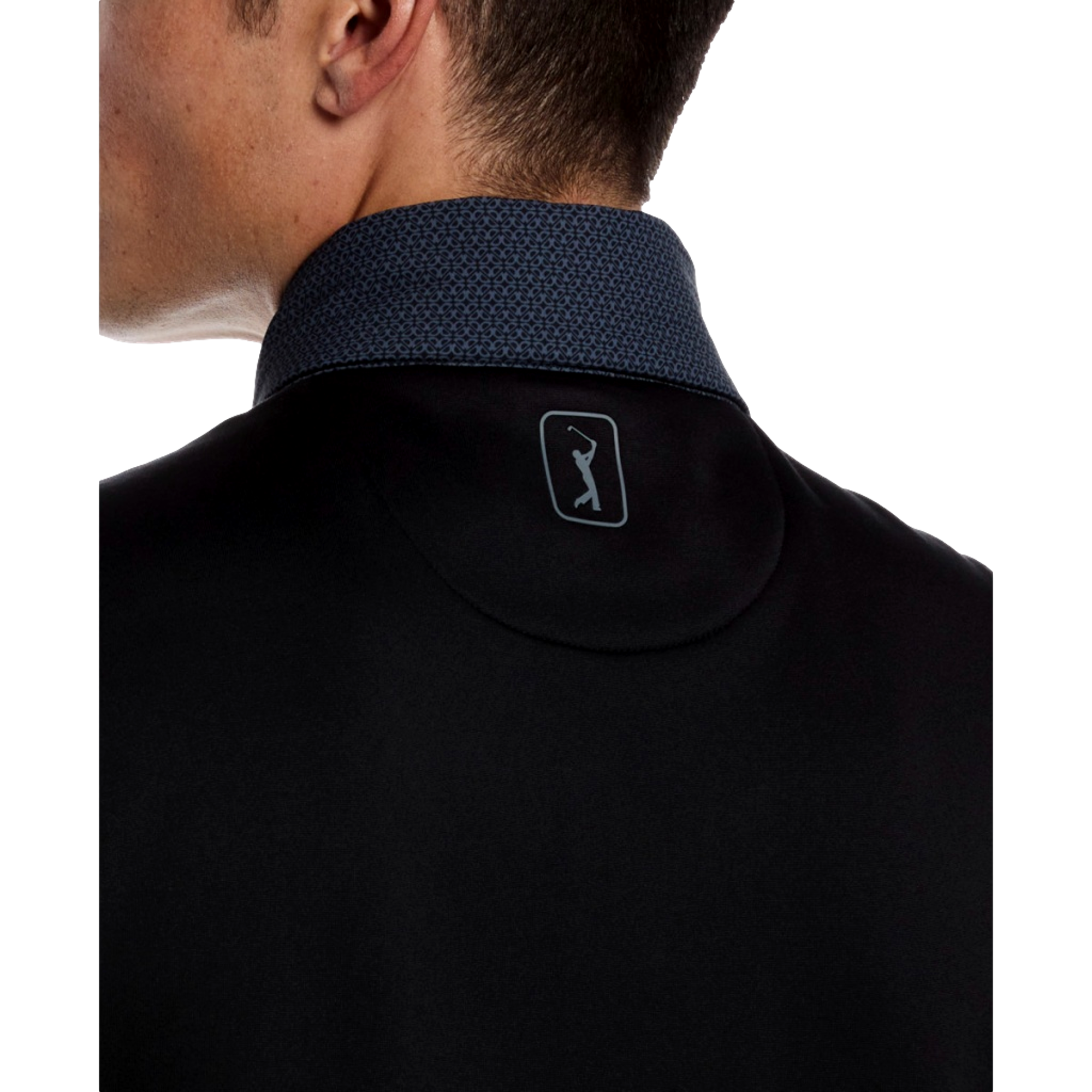 Printed Fiber-Fill Men's Golf Vest