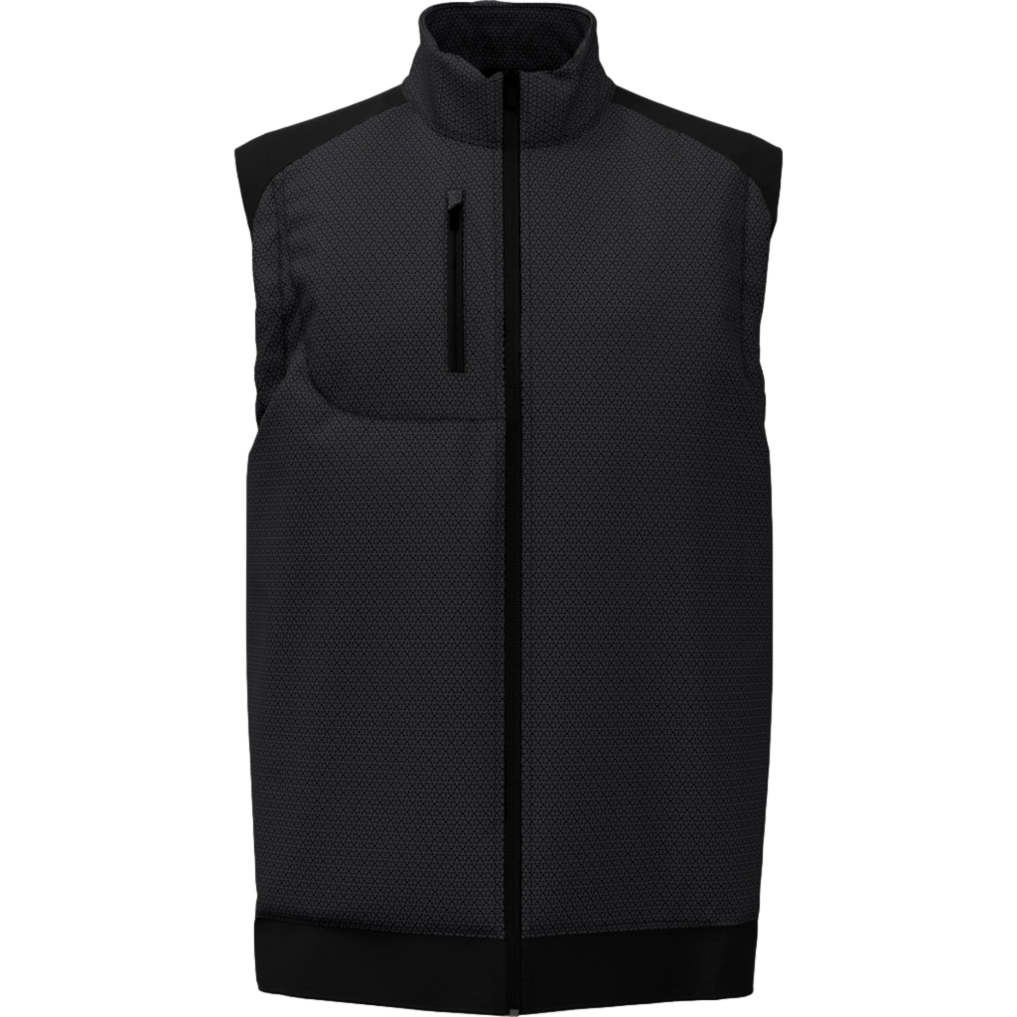 Printed Fiber-Fill Men's Golf Vest