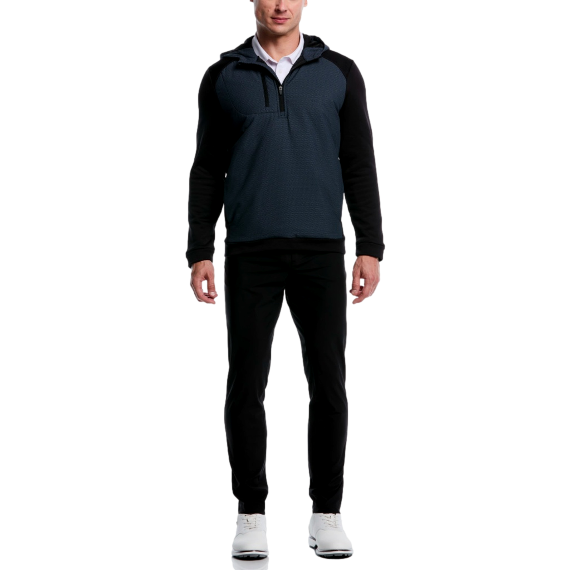 Printed Fiber-Filled Men's Golf Hoodie