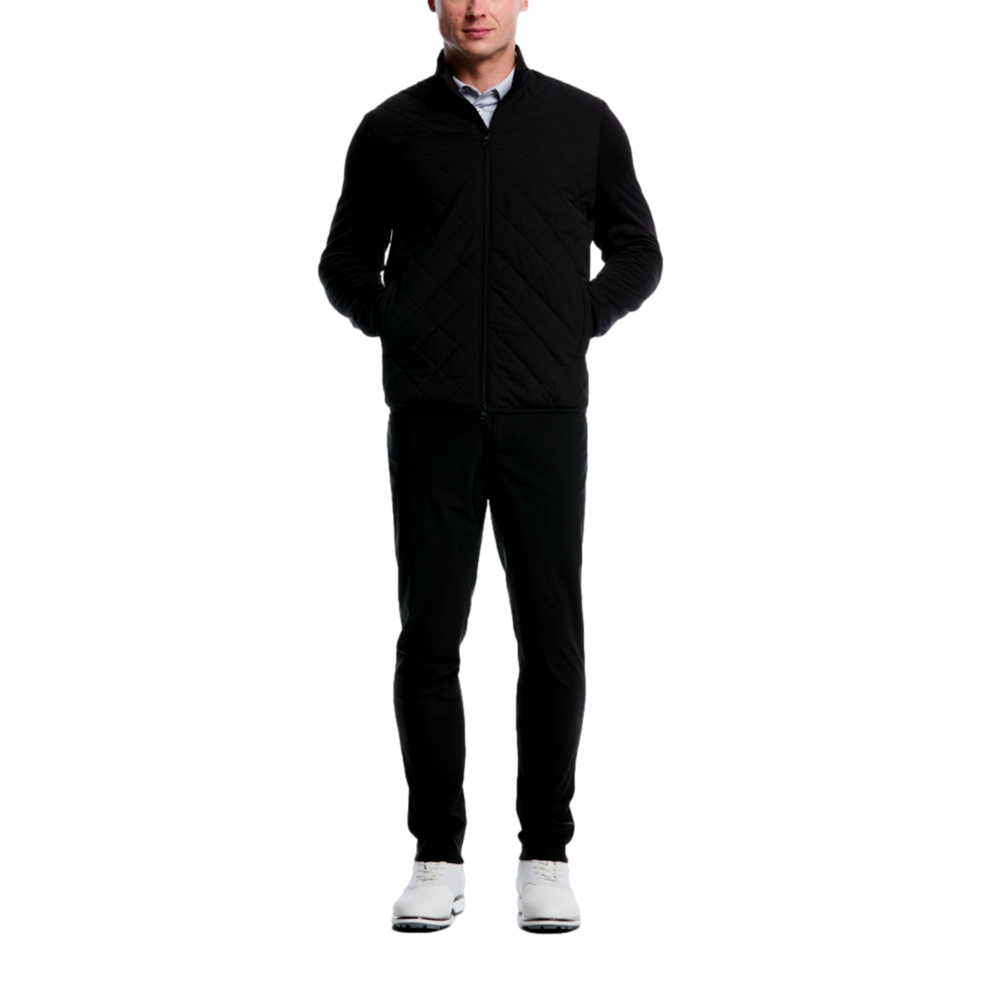Full Zip Fiber-Fill Men's Golf Jacket