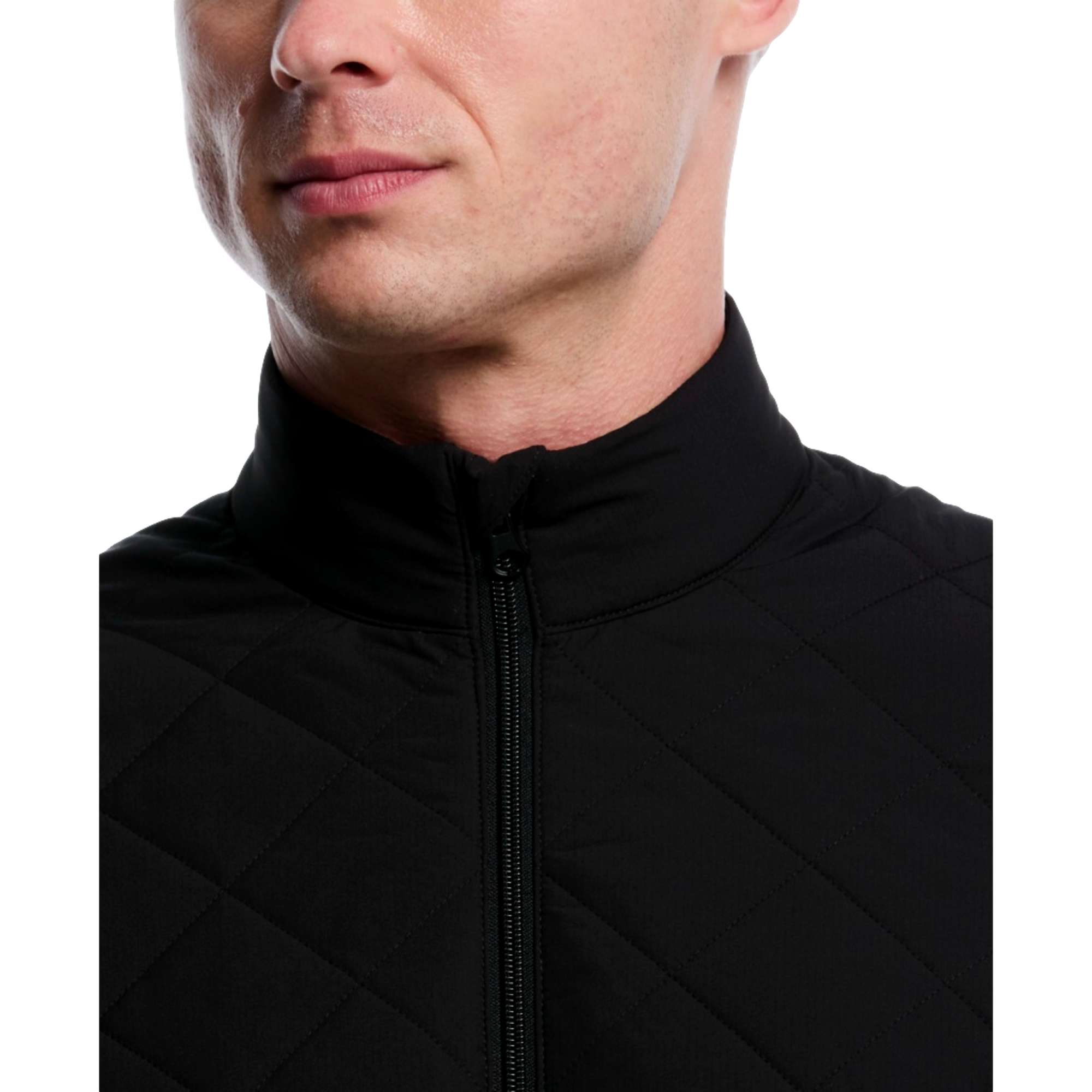 Full Zip Fiber-Fill Men's Golf Jacket