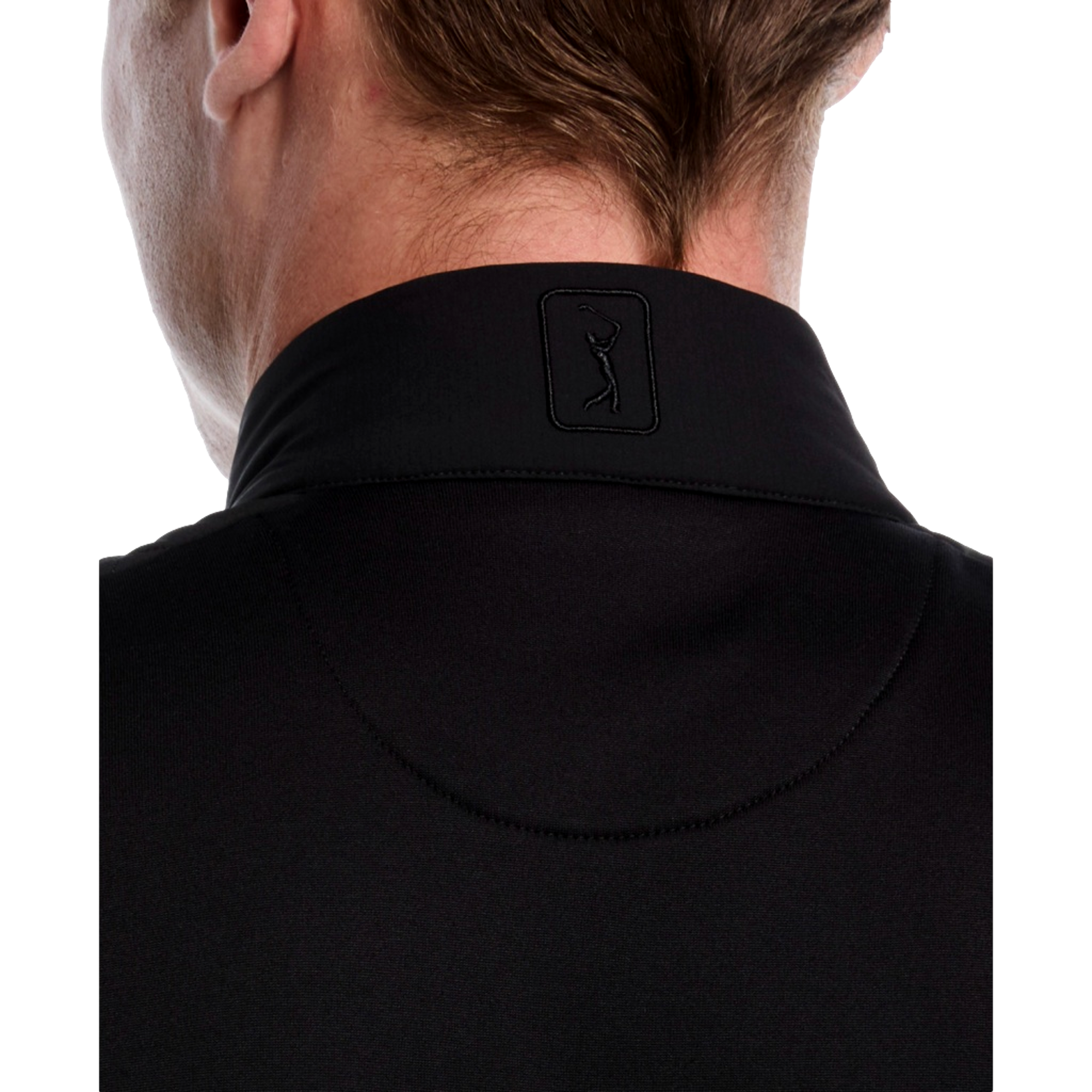 Water Repellent Full Zip Men's Golf Vest