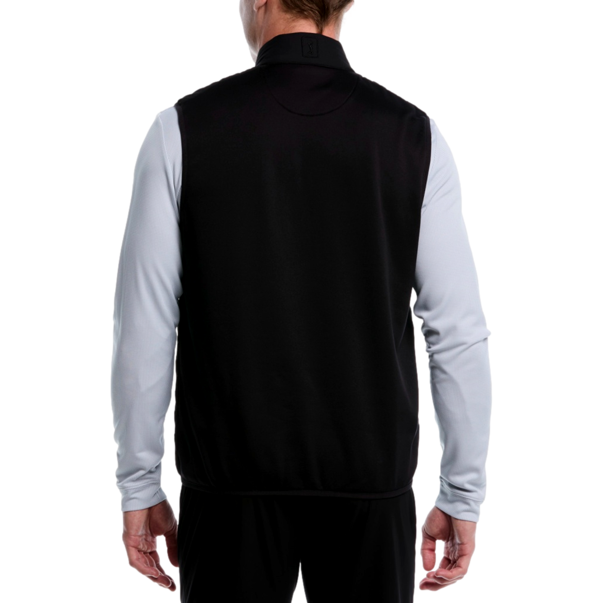 Water Repellent Full Zip Men's Golf Vest