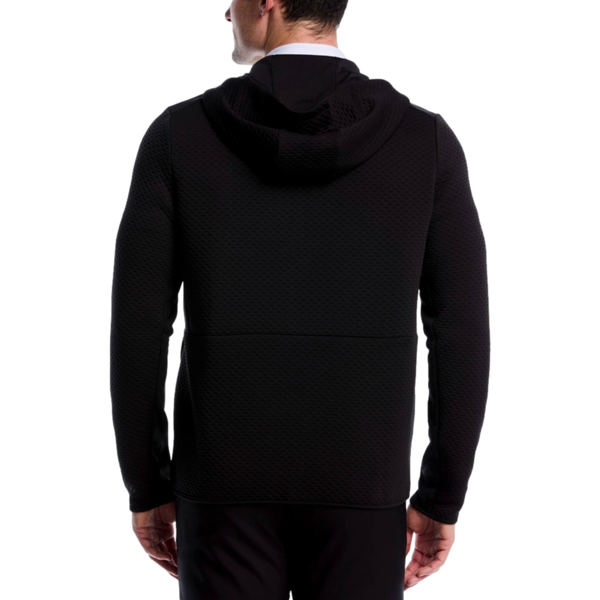 Textured Men's Golf Quarter Zip