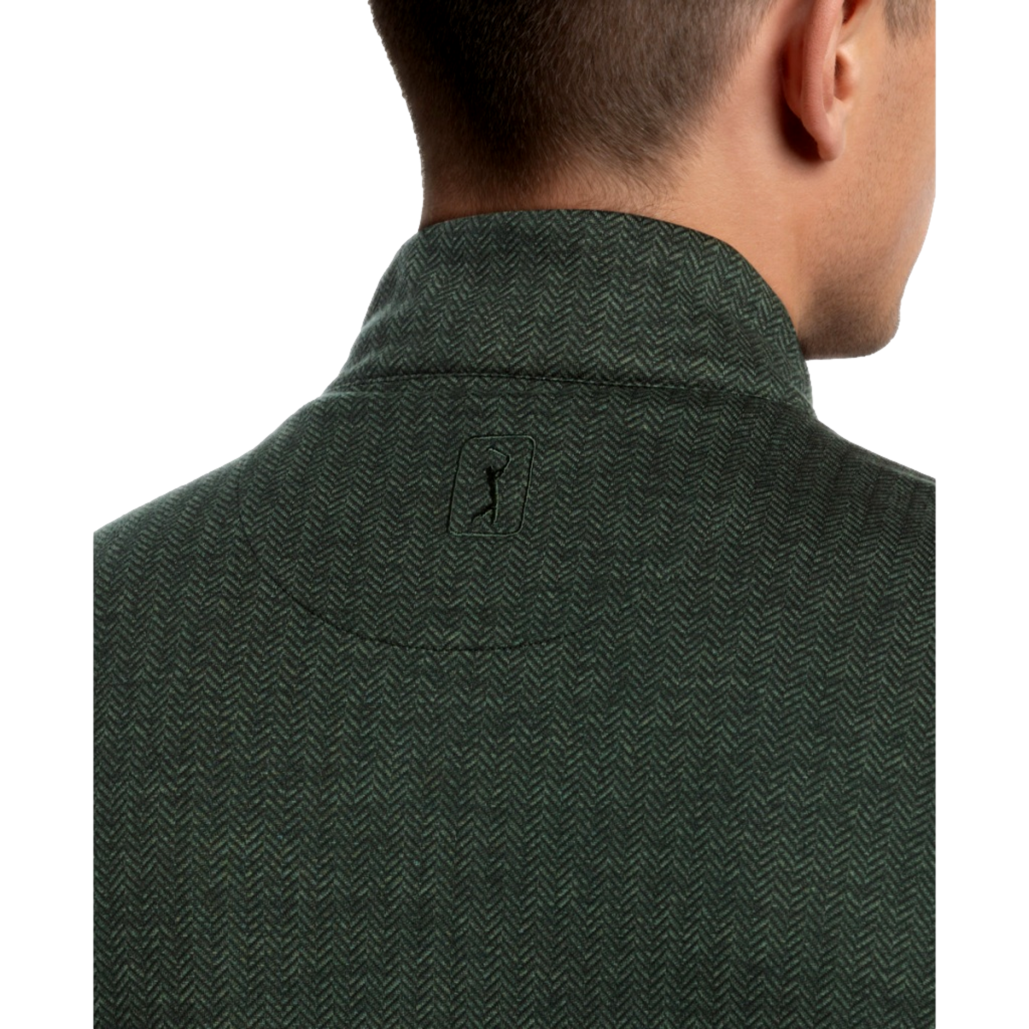 Herringbone Men's Golf Quarter Zip