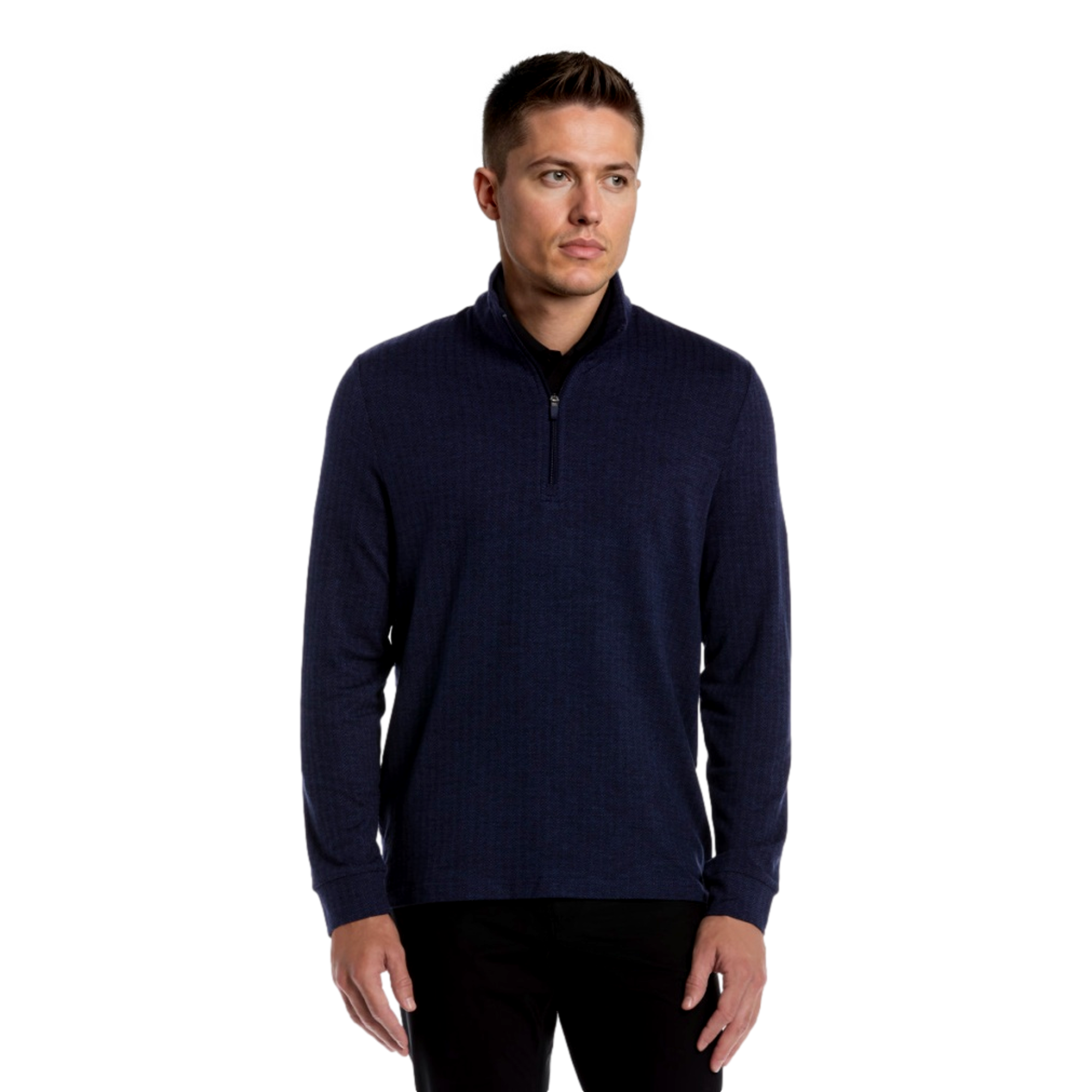 Herringbone Men's Golf Quarter Zip