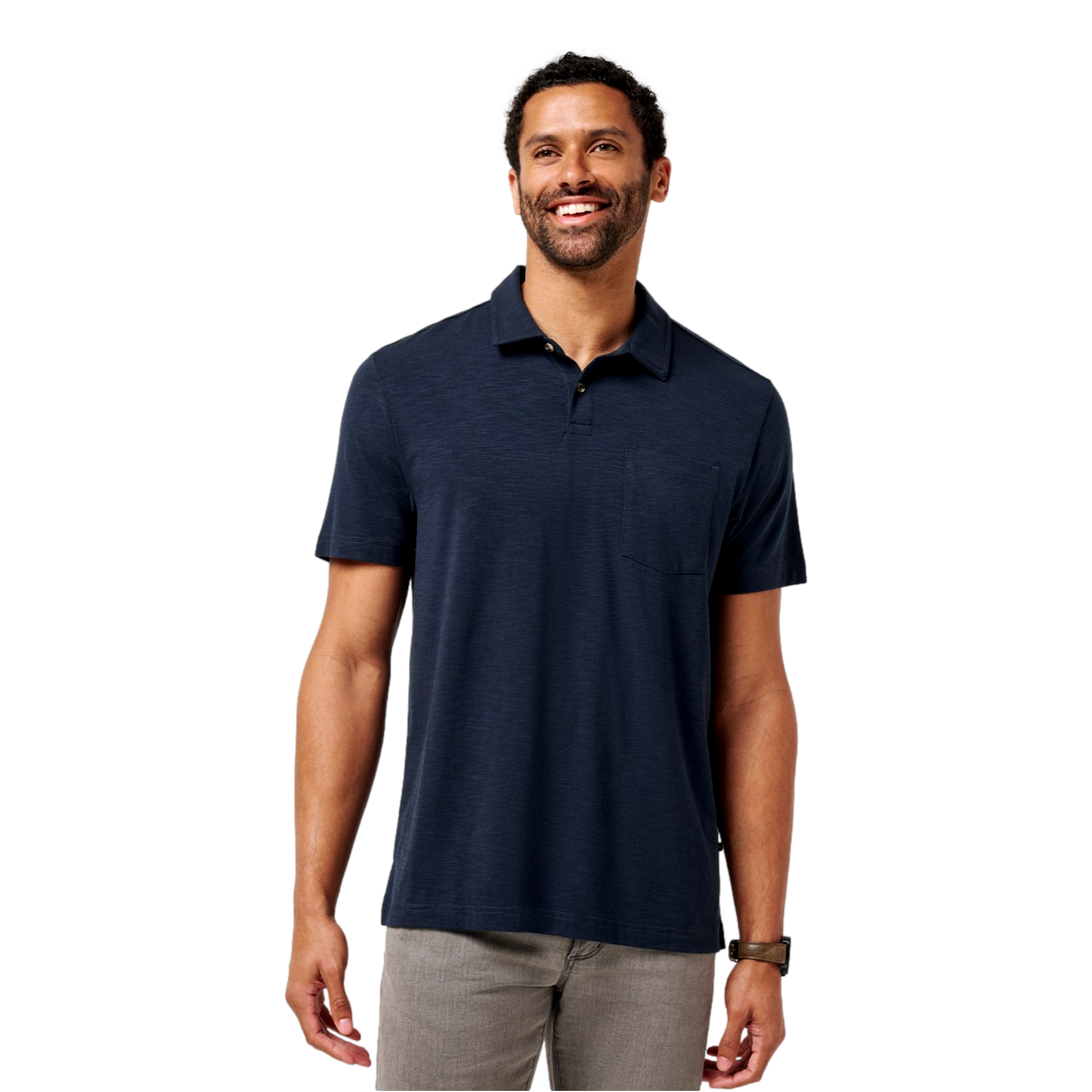 Cloud Men's Short Sleeve Golf Polo Shirt