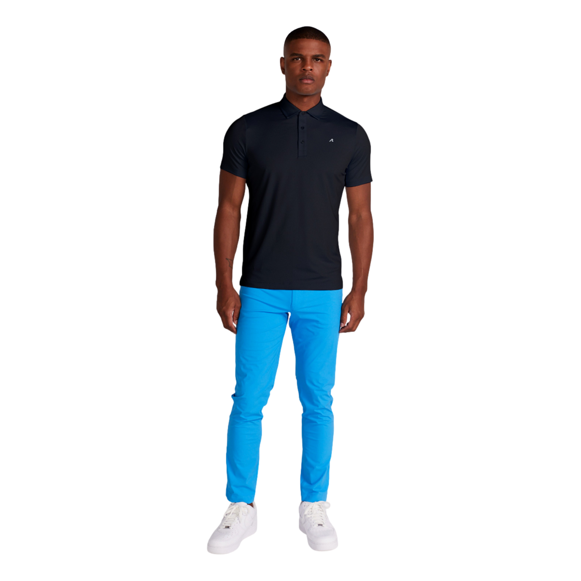 Alpine Logo Men's Golf Polo Shirt
