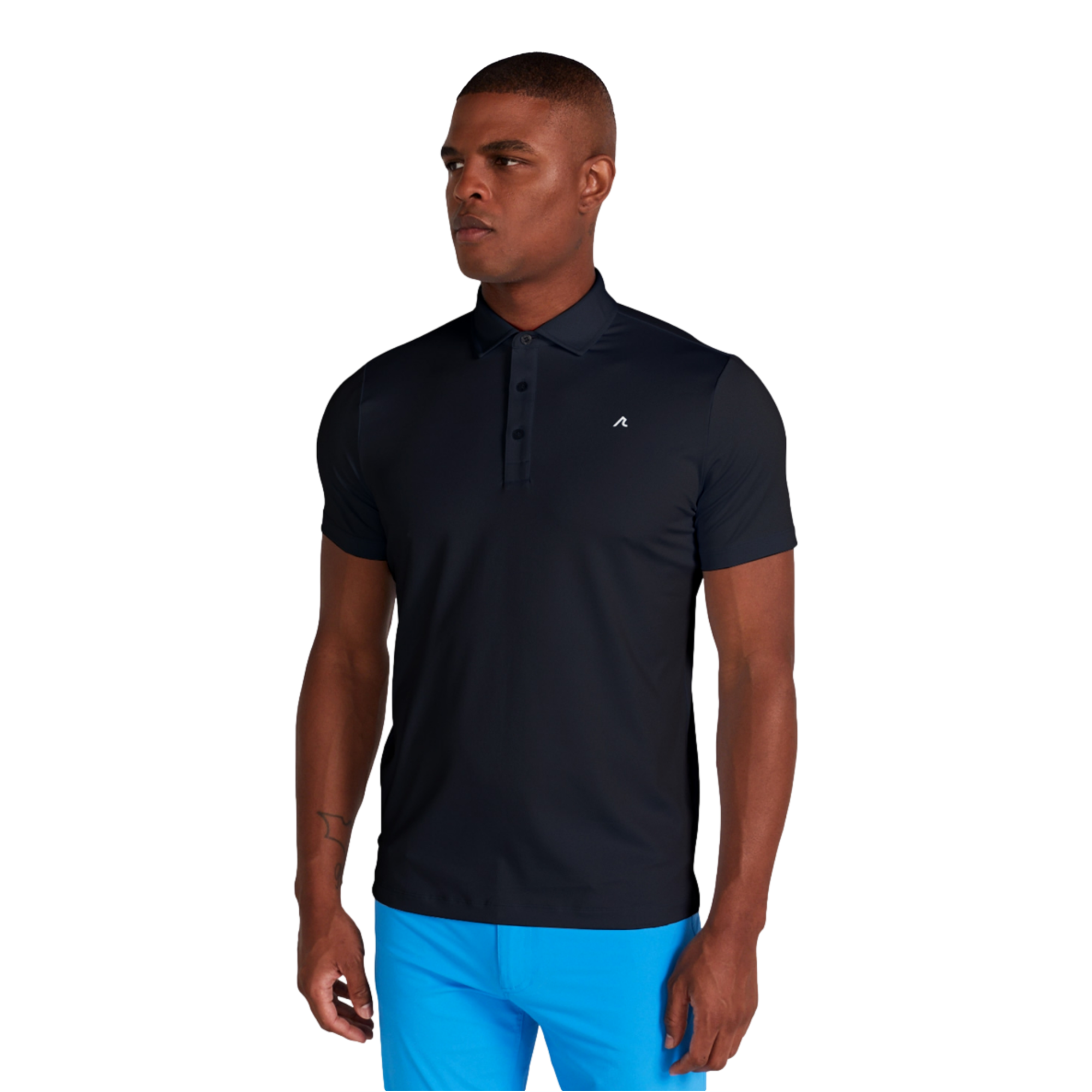 Alpine Logo Men's Golf Polo Shirt