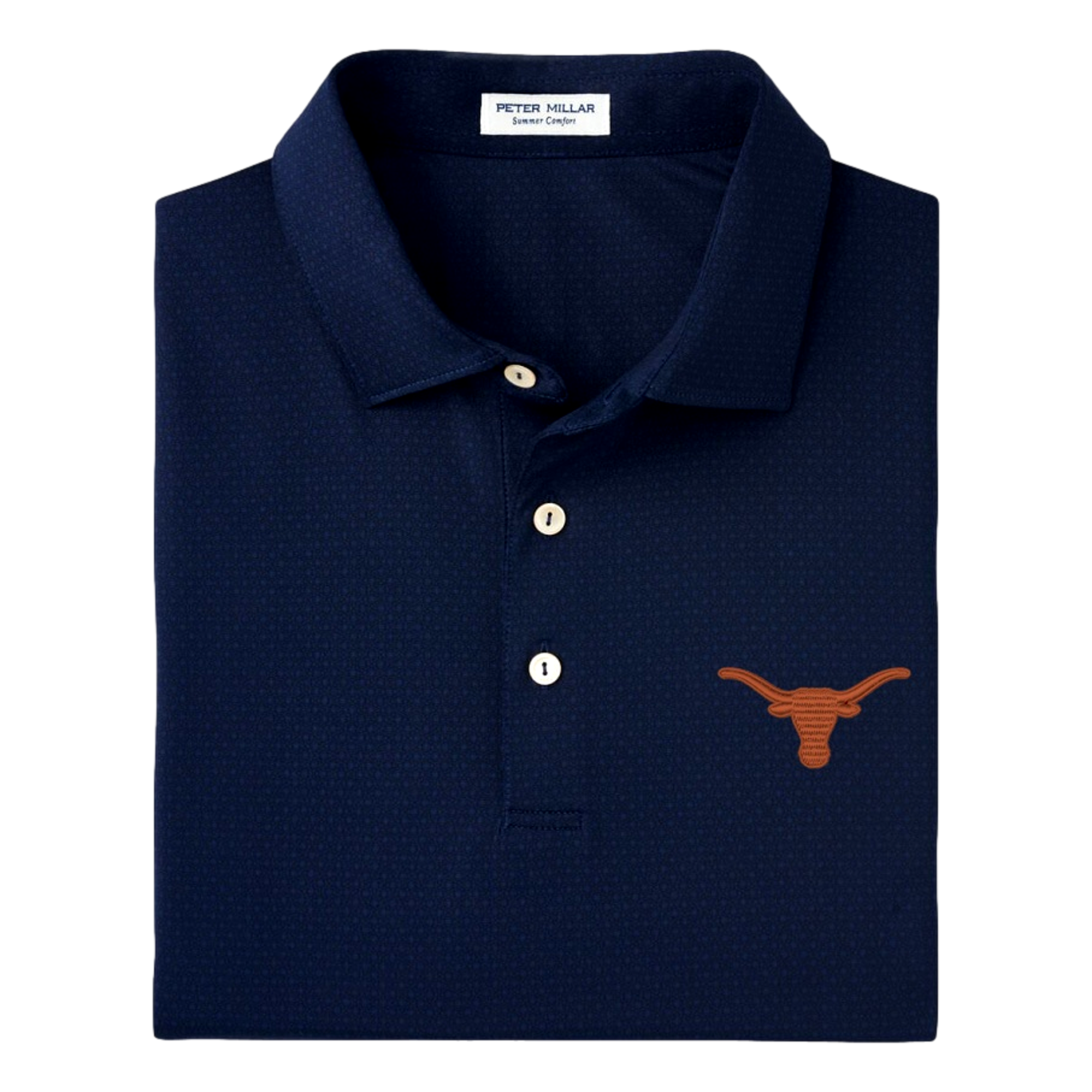 University of Texas Tesseract Performance Jersey Men's Golf Polo Shirt