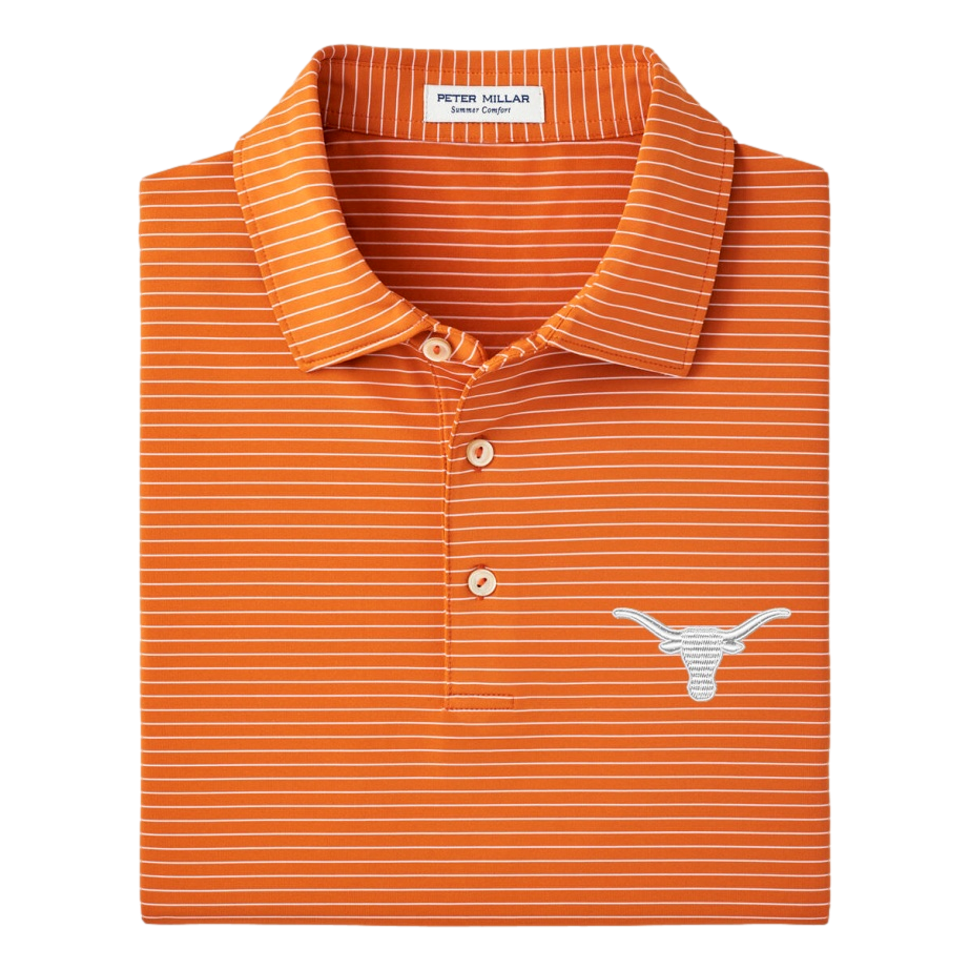 University of Texas Hemlock Performance Jersey Men's Short Sleeve Golf Polo Shirt