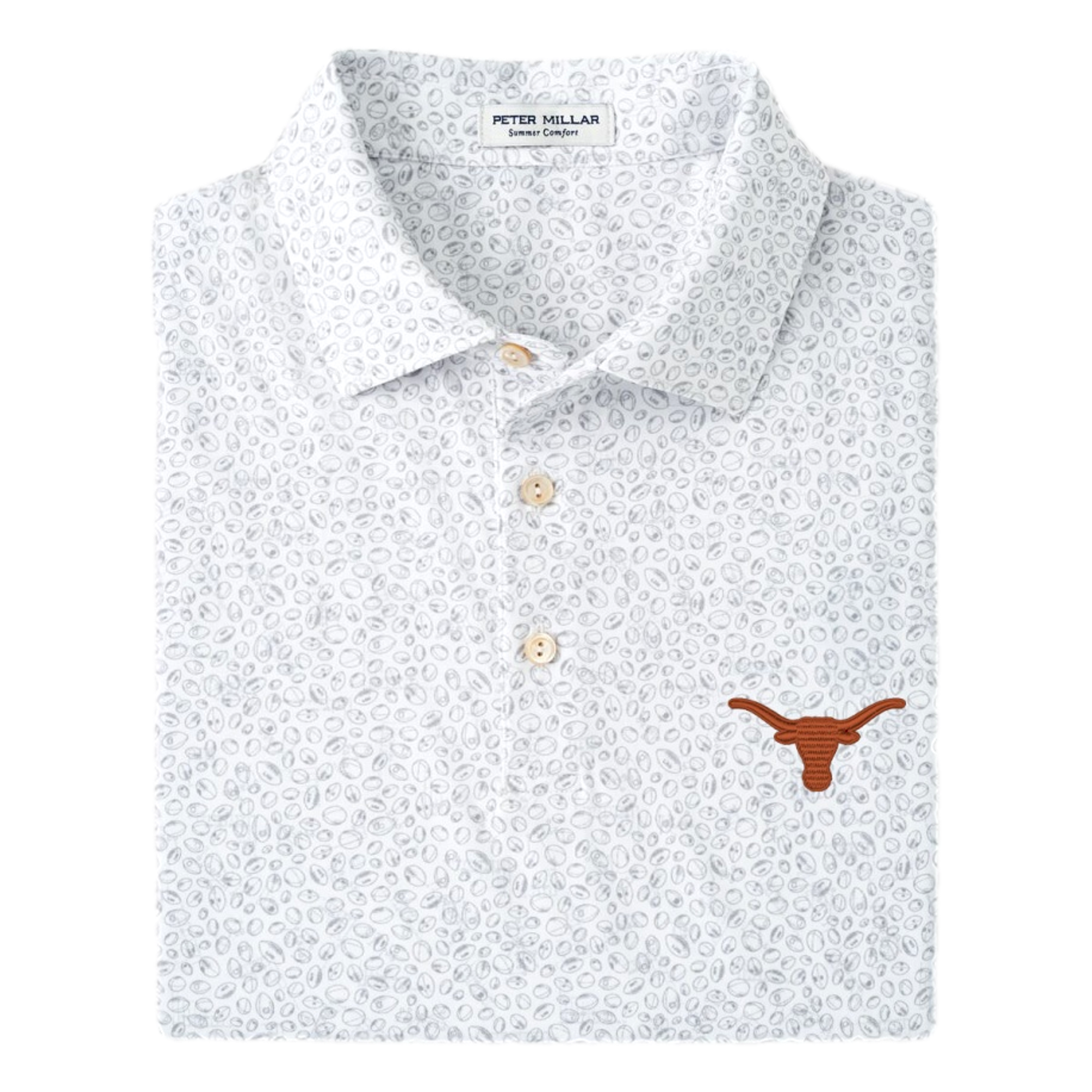 University of Texas Blitz Performance Jersey Men's Golf Polo Shirt