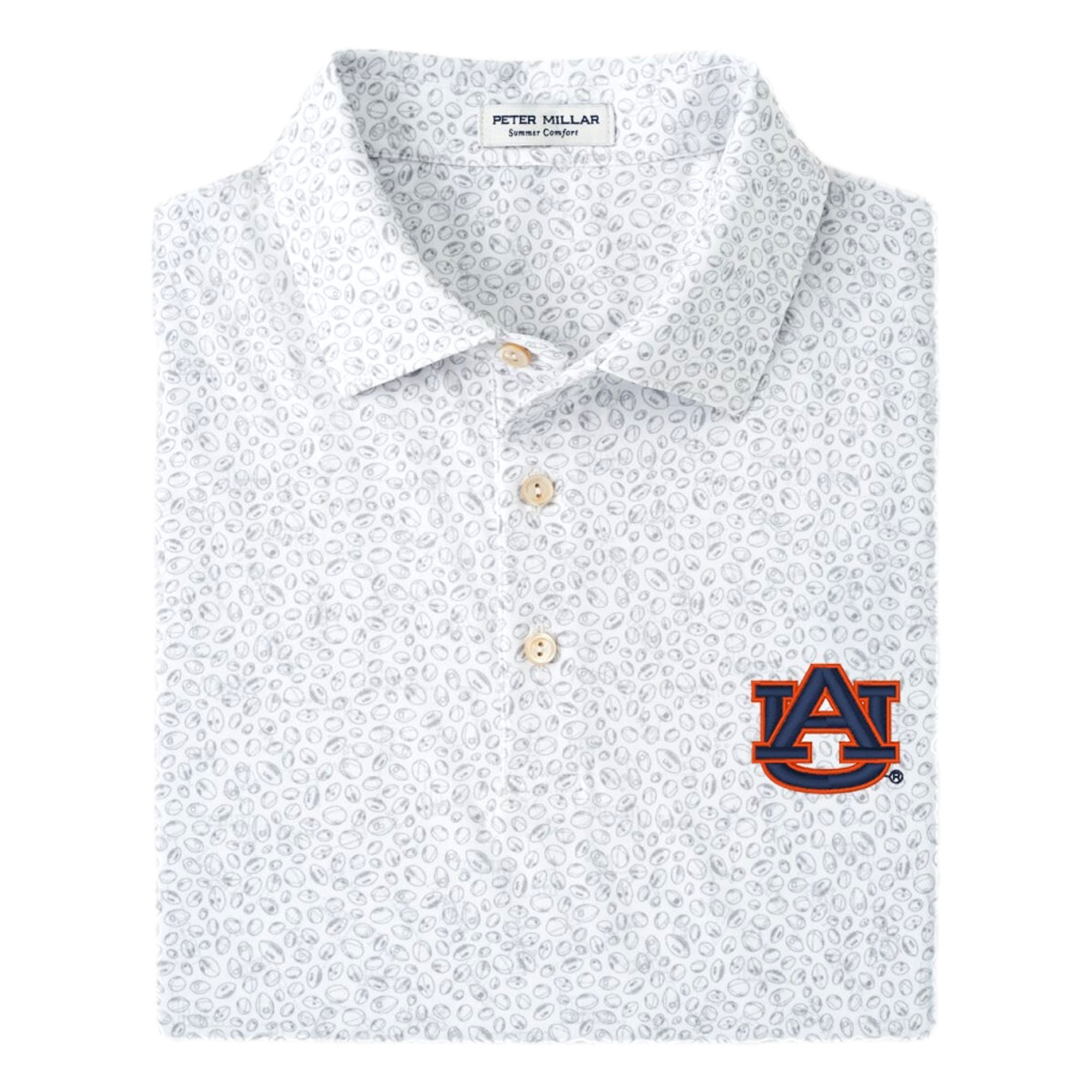 Auburn University Blitz Performance Jersey Men's Golf Polo Shirt