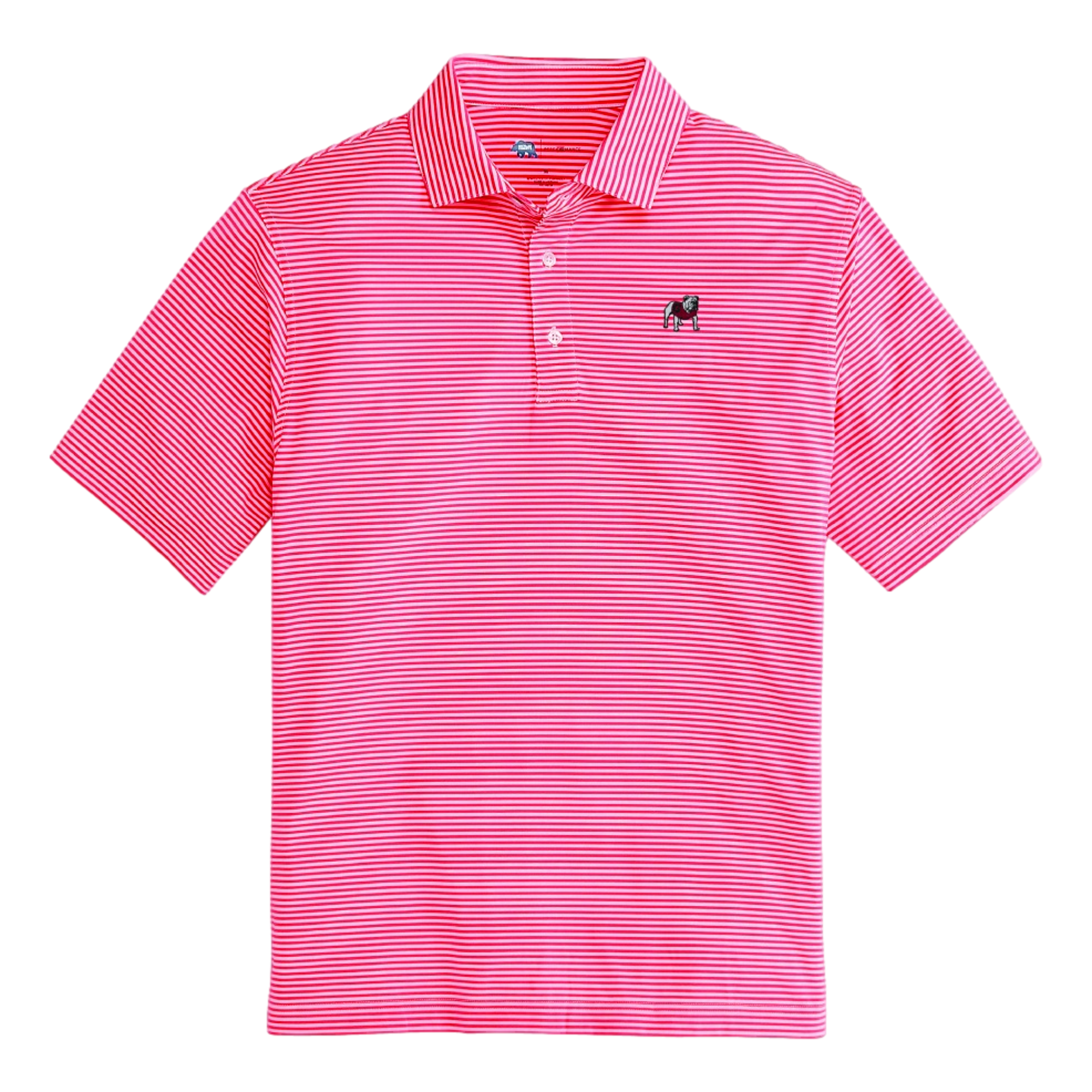 UGA Standing Bulldog Echo Men's Golf Polo Shirt