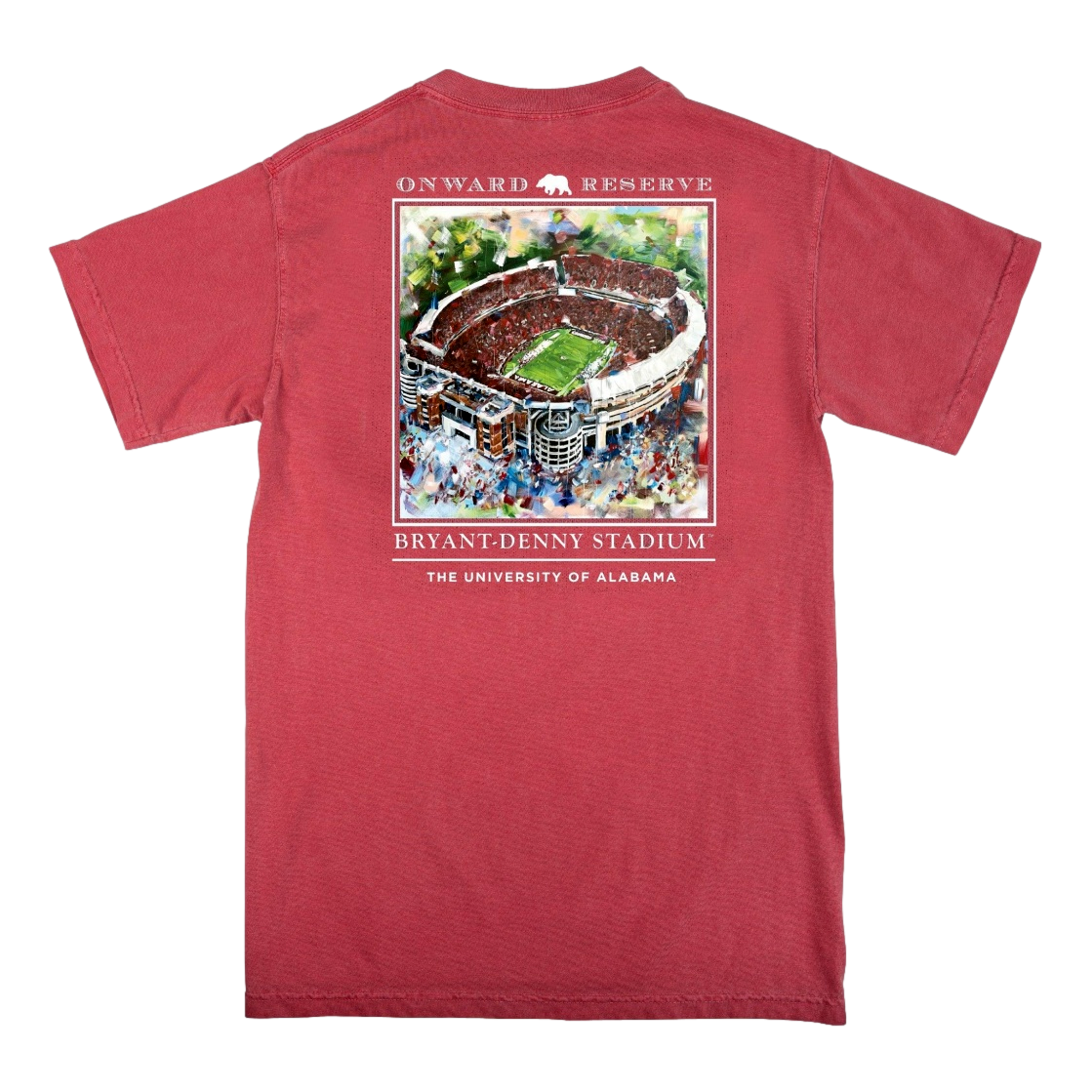 UA Bryant Denny Stadium Men's Golf T-Shirt